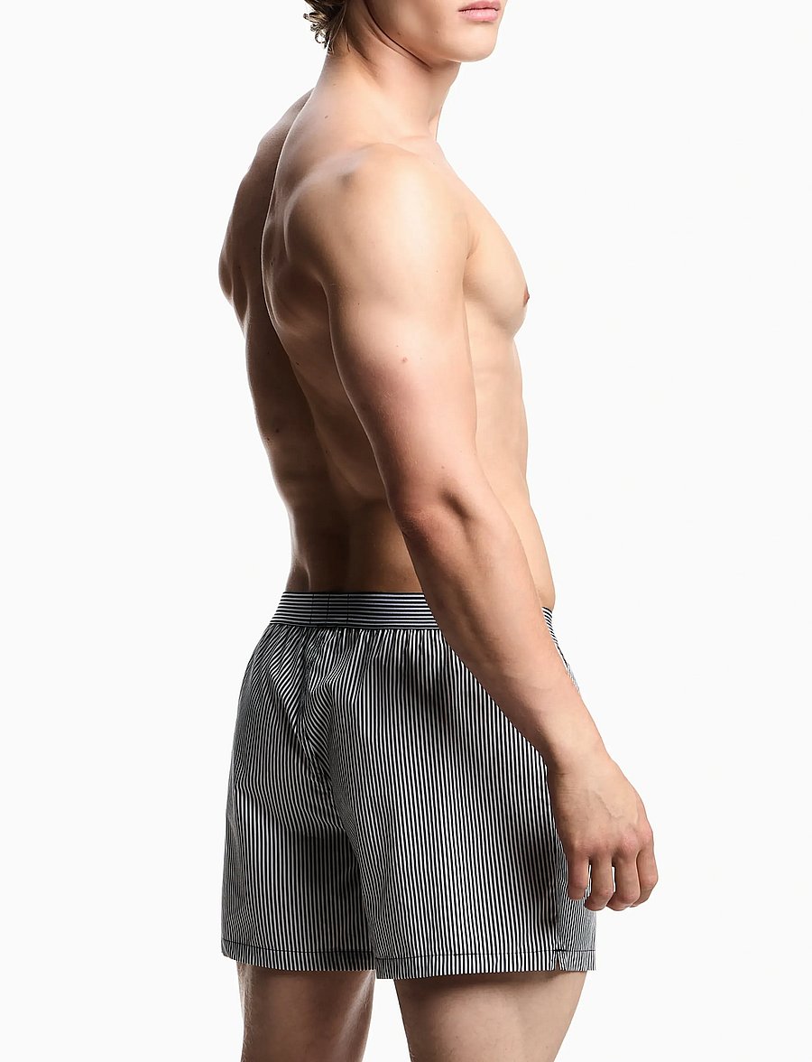 Emporio Armani - 2 PACK BOTTOM - multipack underpants - s.str.black/b.str.st - 2