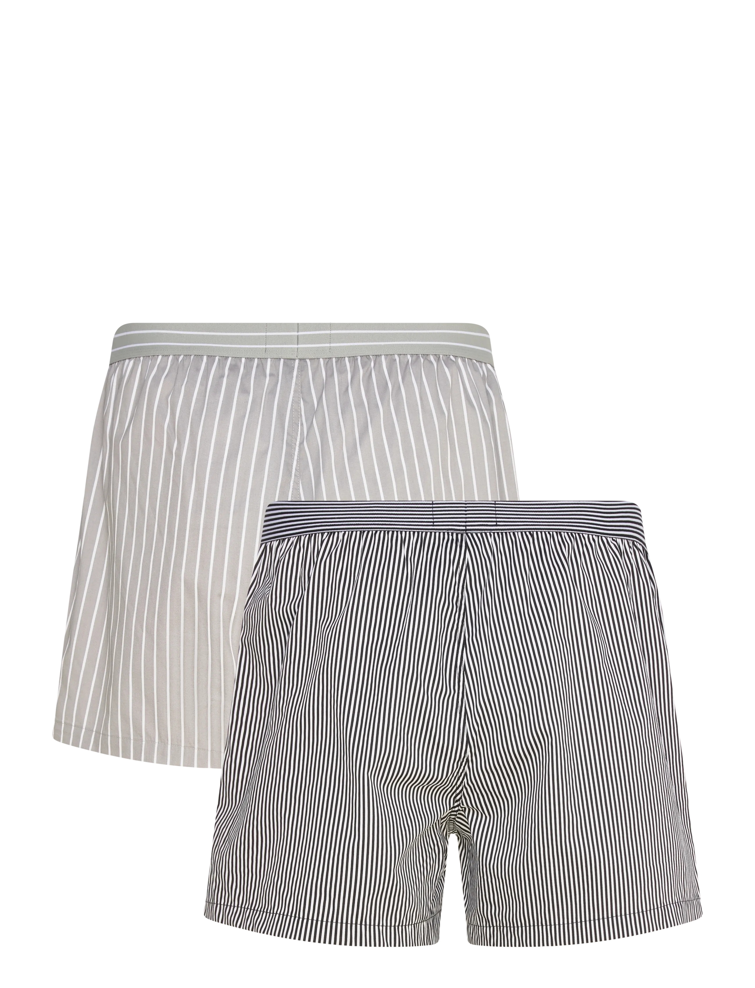 Emporio Armani - 2 PACK BOTTOM - unterhosen im multipack - s.str.black/b.str.st - 4