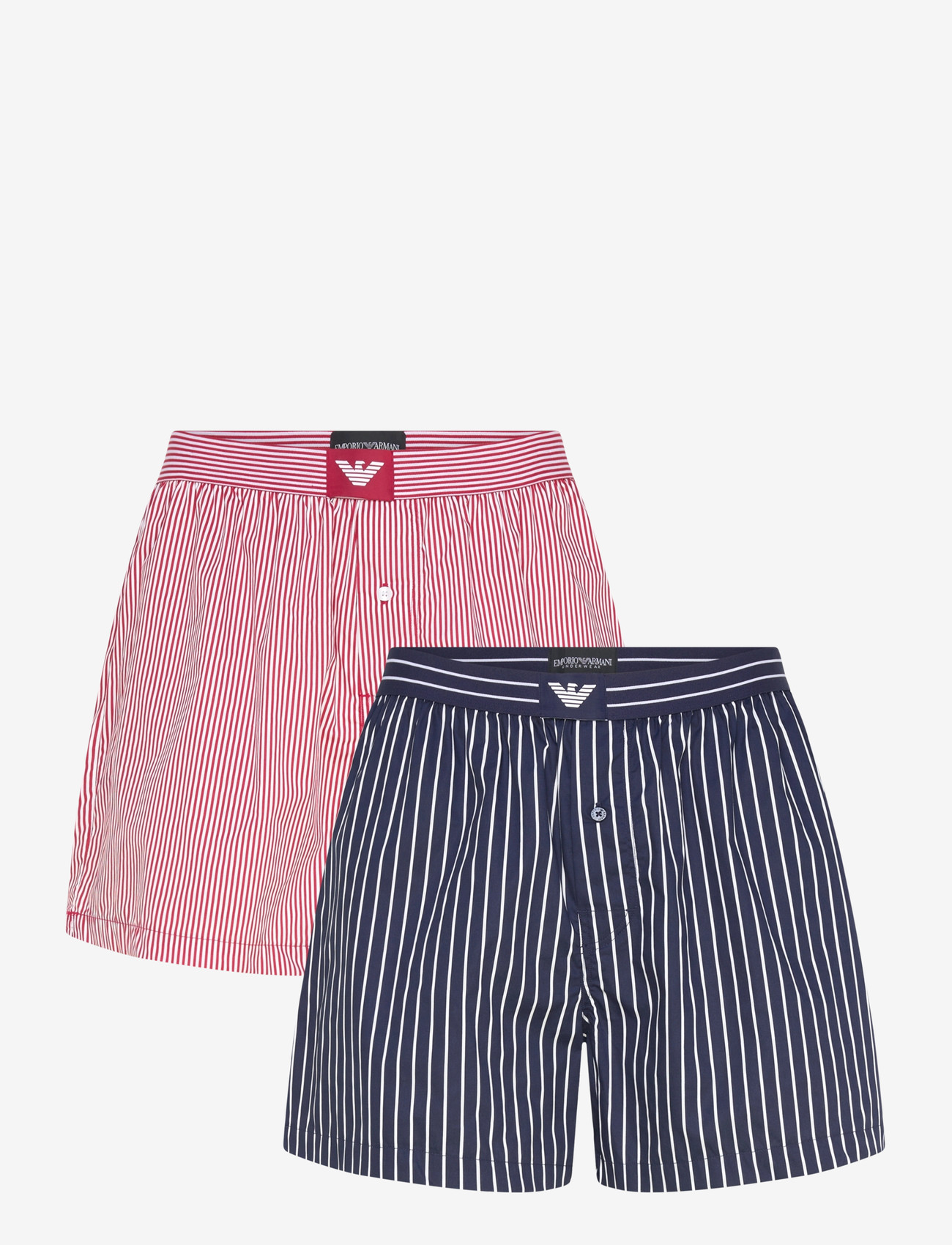 Emporio Armani - 2 PACK BOTTOM - unterhosen im multipack - s.str.scooter/b.str. - 0