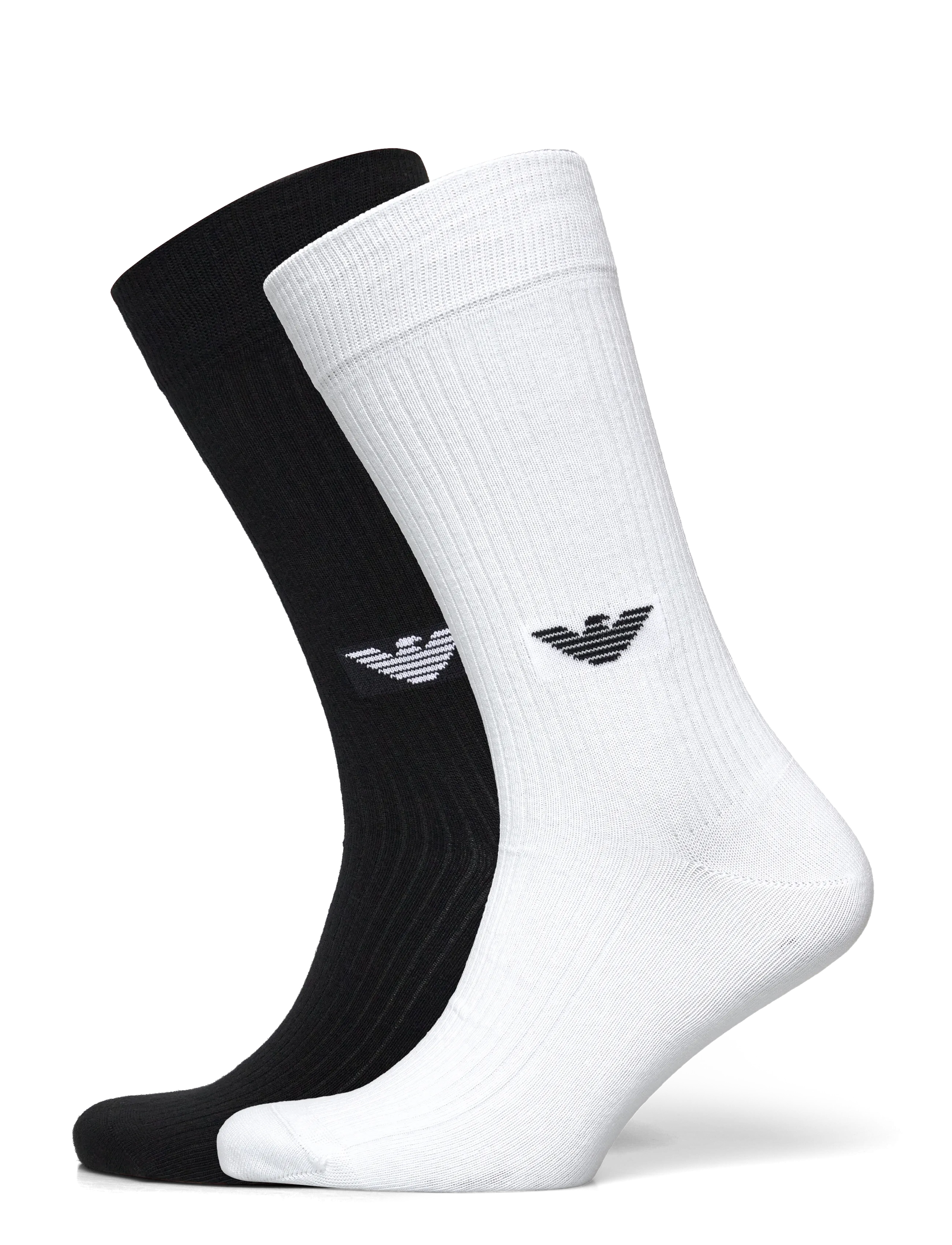 Emporio Armani SOCKS SET - Ankelsokker - BLACK/WHITE / multi