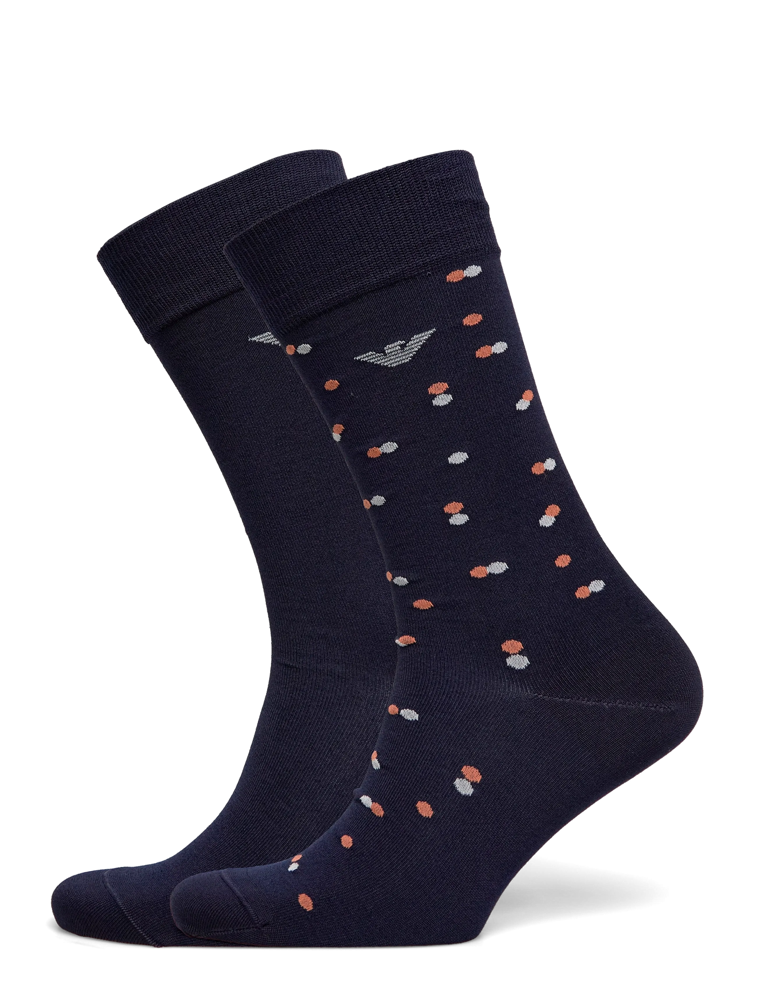 Emporio Armani SOCKS SET - Underkläder - BLUE/POIS / navy