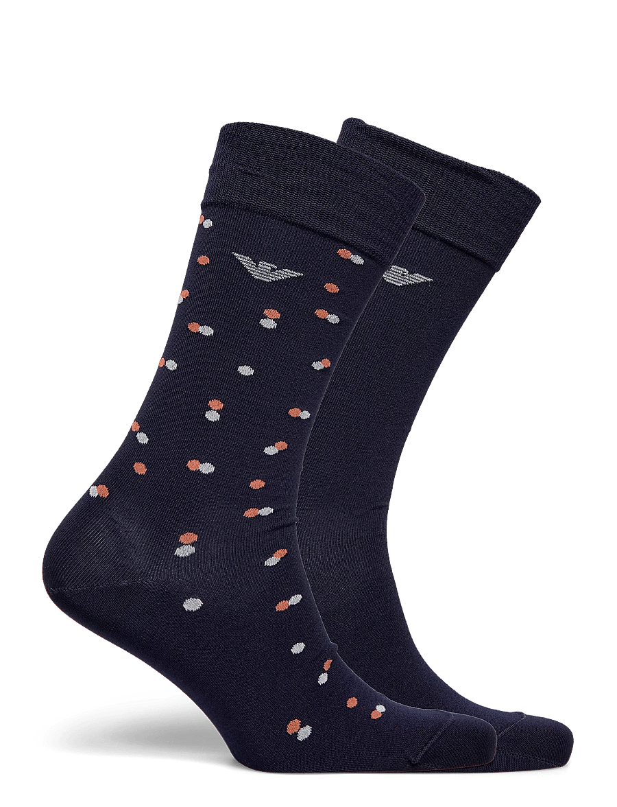 Emporio Armani - SOCKS SET - klassikalised sokid - blue/pois - 1
