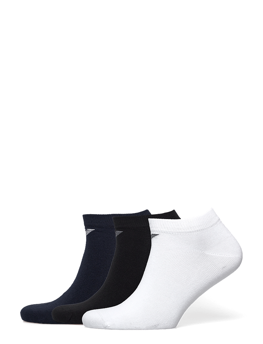 Emporio Armani - SOCKS SET - ankelstrumpor - white/black/marine - 0