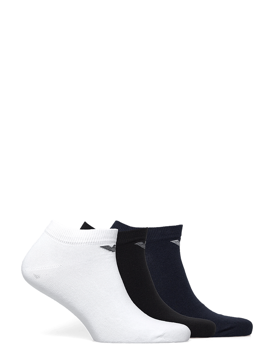 Emporio Armani - SOCKS SET - ankelstrumpor - white/black/marine - 2