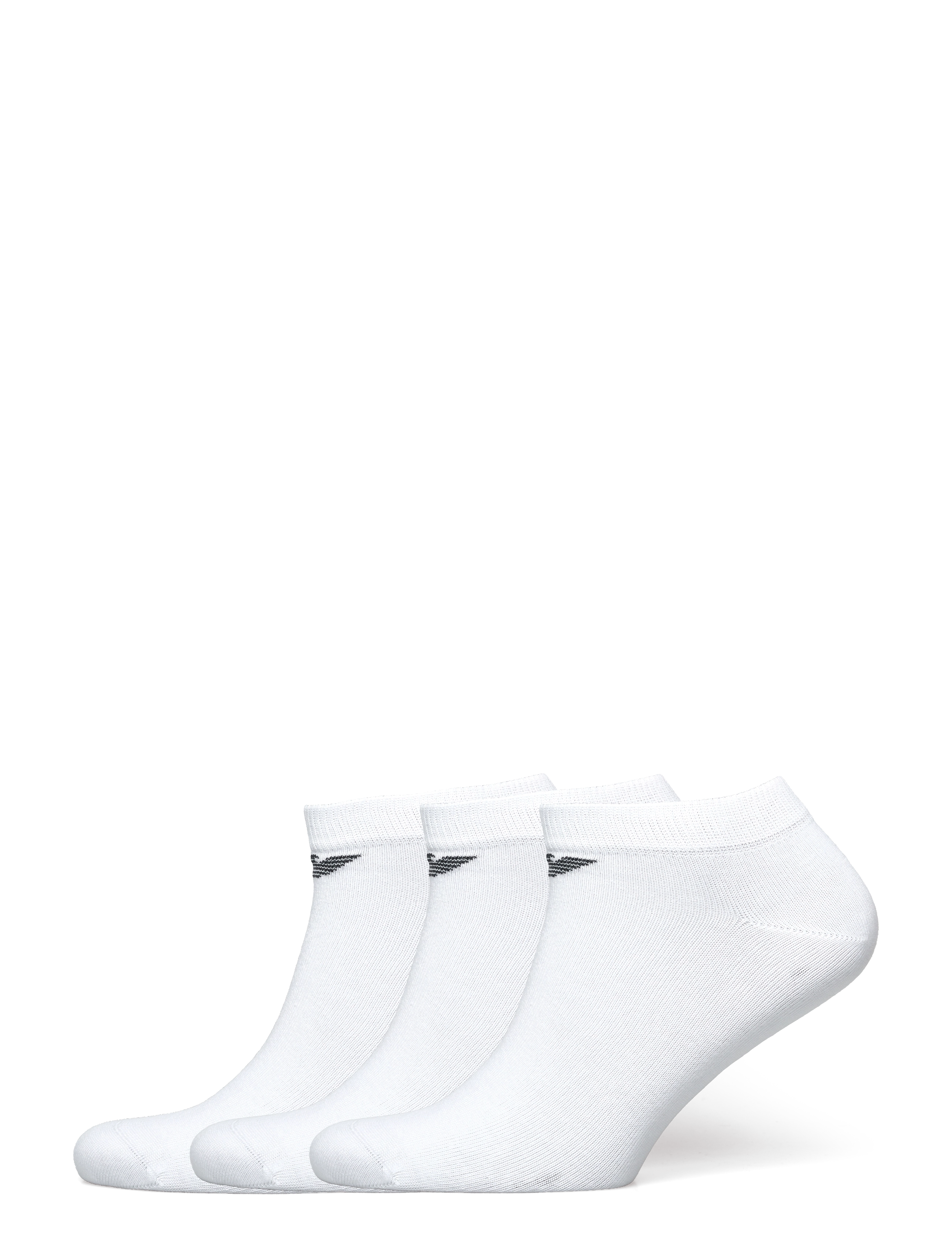 Emporio Armani SOCKS SET - Sneackersocken - WHITE/WHITE/WHITE / white