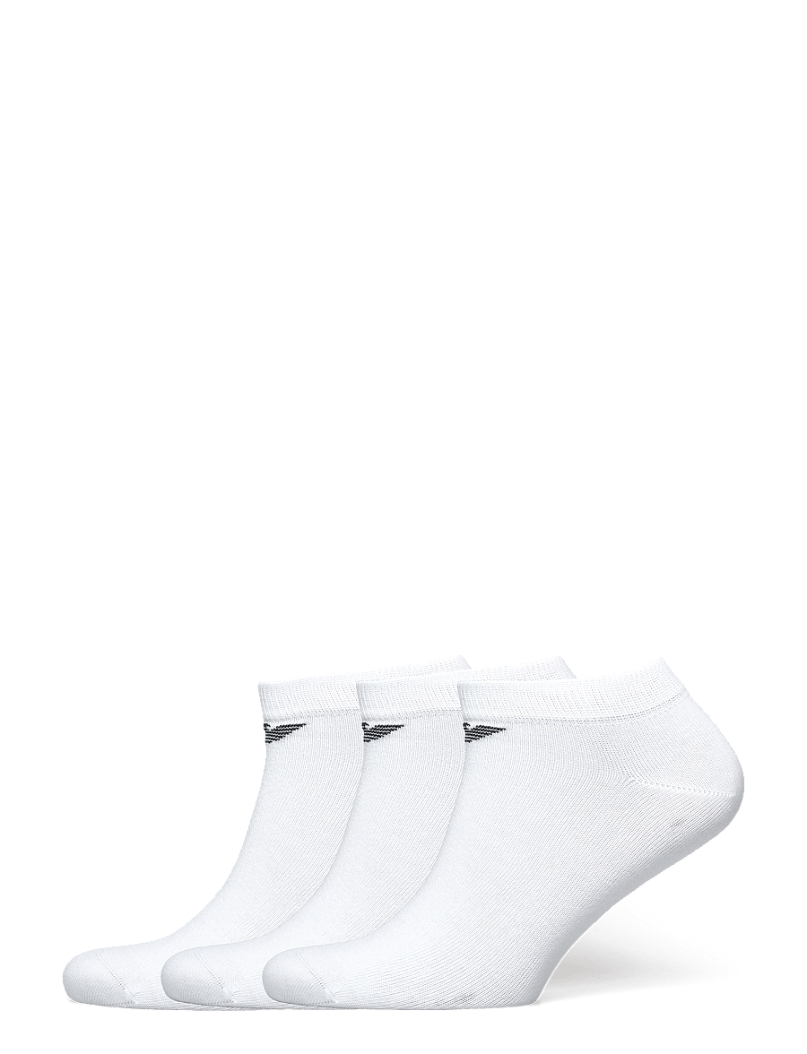 Emporio Armani - SOCKS SET - ankelstrumpor - white/white/white - 0