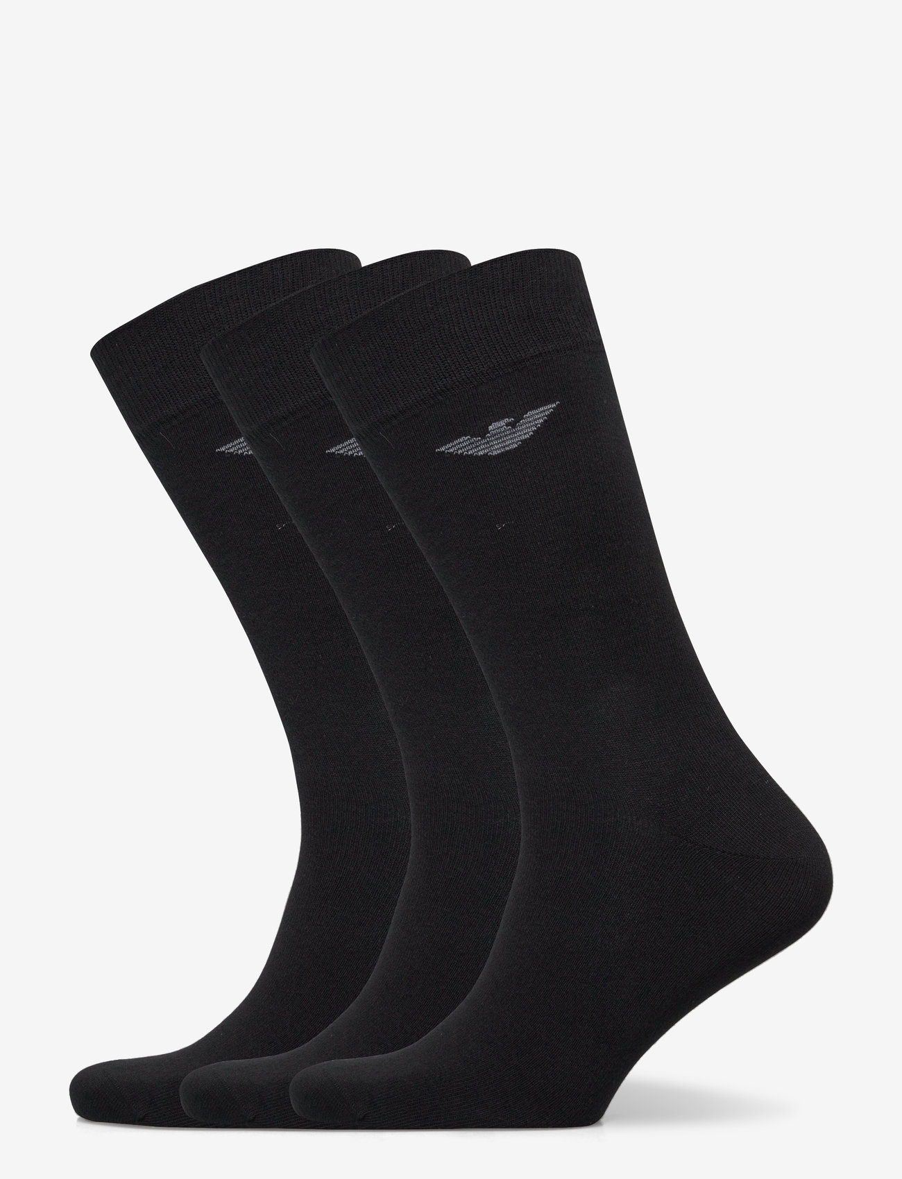 Emporio Armani - SOCKS SET - vanliga strumpor - black/black/black - 0