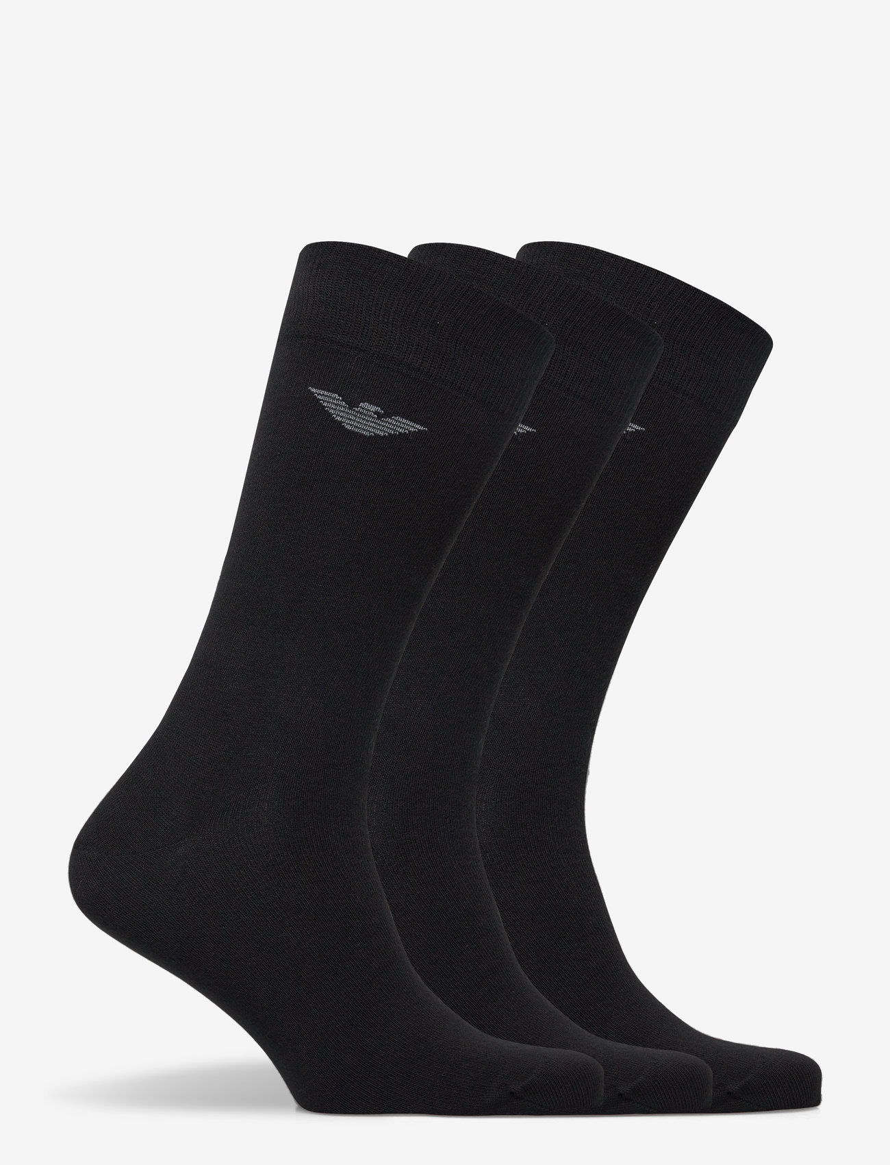 Emporio Armani - SOCKS SET - vanliga strumpor - black/black/black - 1