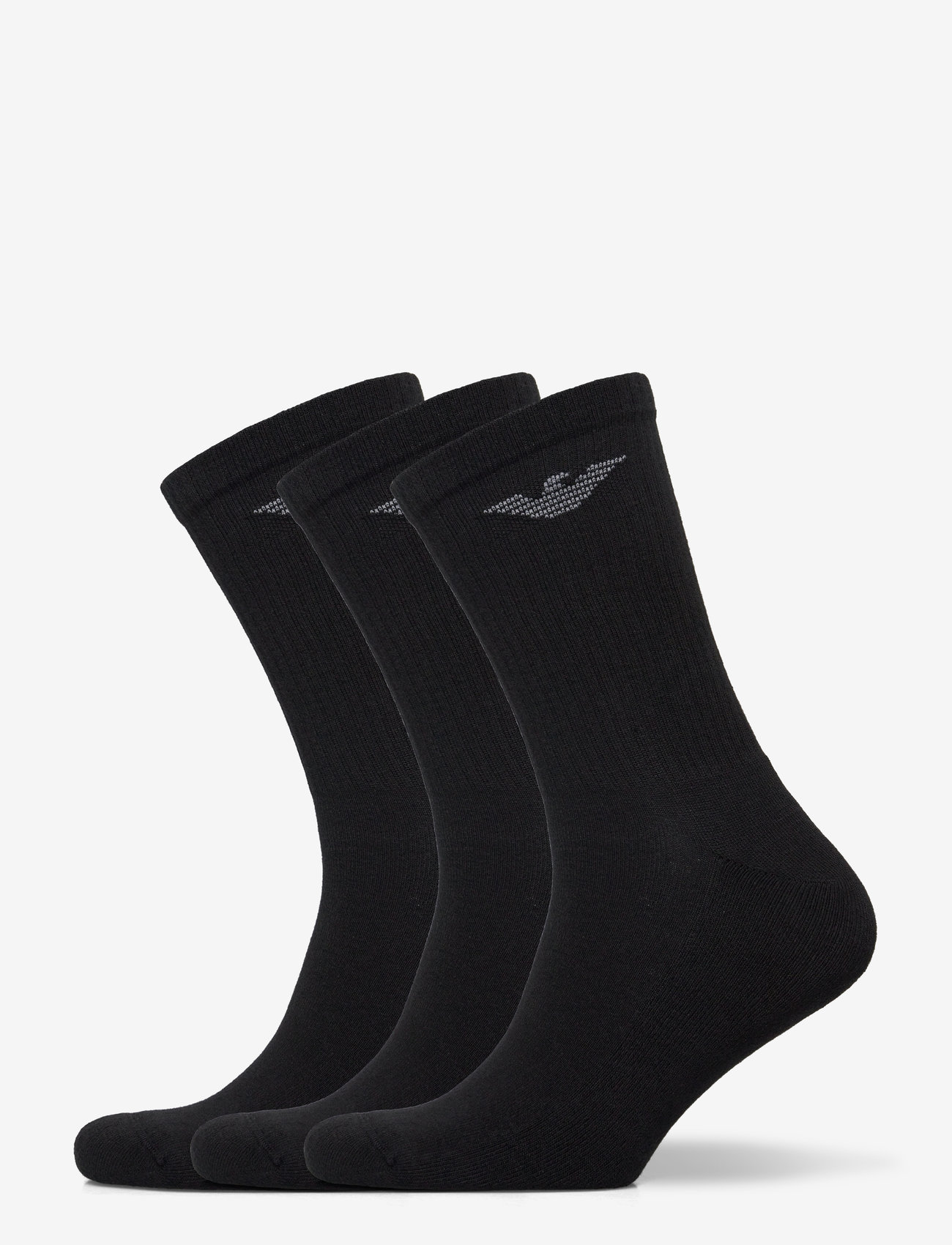 Emporio Armani - SOCKS SET - crew-socken - black/black/black - 0