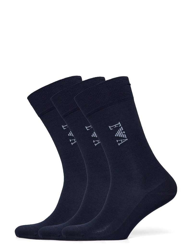 Emporio Armani - SOCKS SET - sokkide mitmikpakk - armani blue/armani b - 0