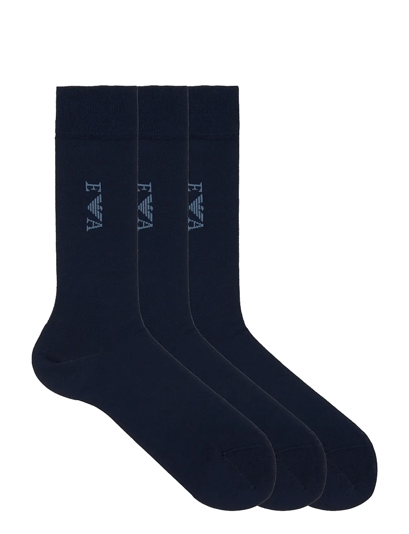 Emporio Armani - SOCKS SET - sokkide mitmikpakk - armani blue/armani b - 1