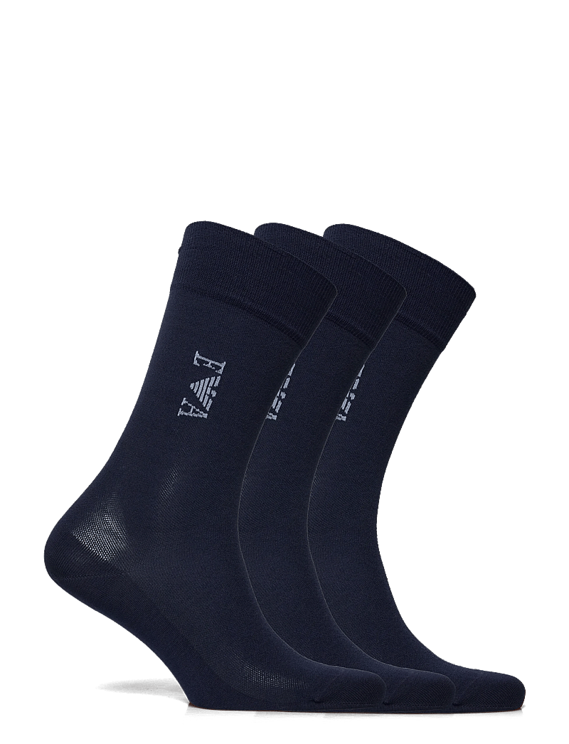 Emporio Armani - SOCKS SET - sokkide mitmikpakk - armani blue/armani b - 3