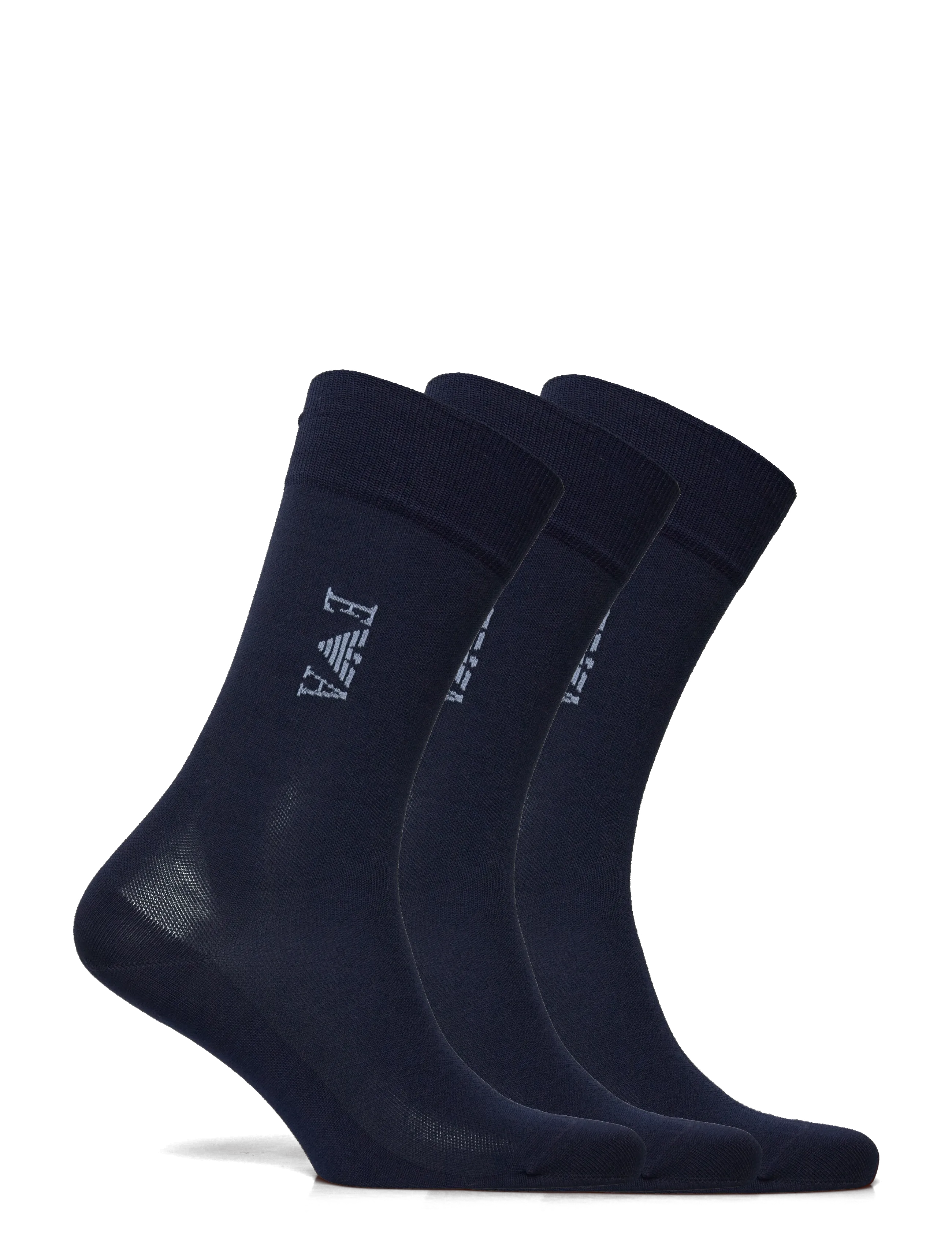 Emporio Armani - SOCKS SET - ankelstrumpor - armani blue/armani b - 3