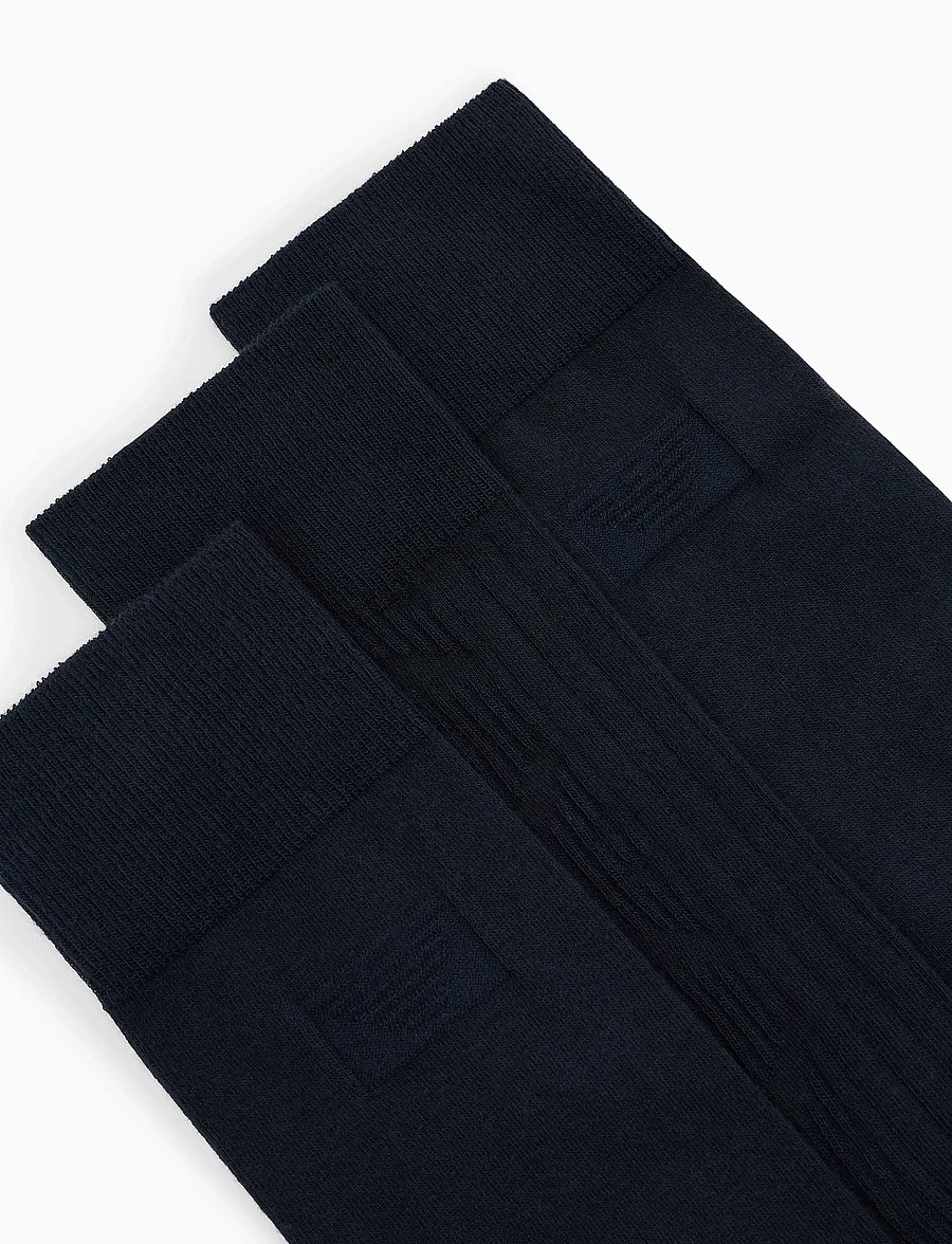 Emporio Armani - SOCKS SET - crew-socken - armani blue/armani b - 1