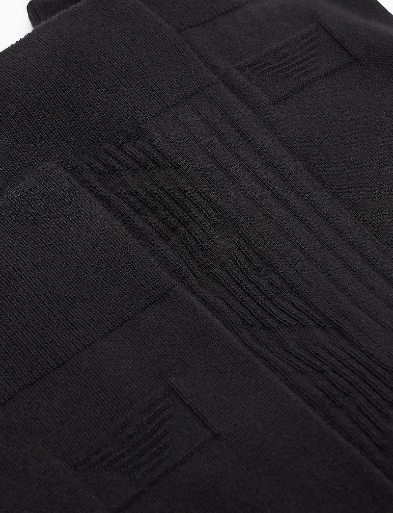 Emporio Armani - SOCKS SET - klassikalised sokid - black written/blk/bl - 1