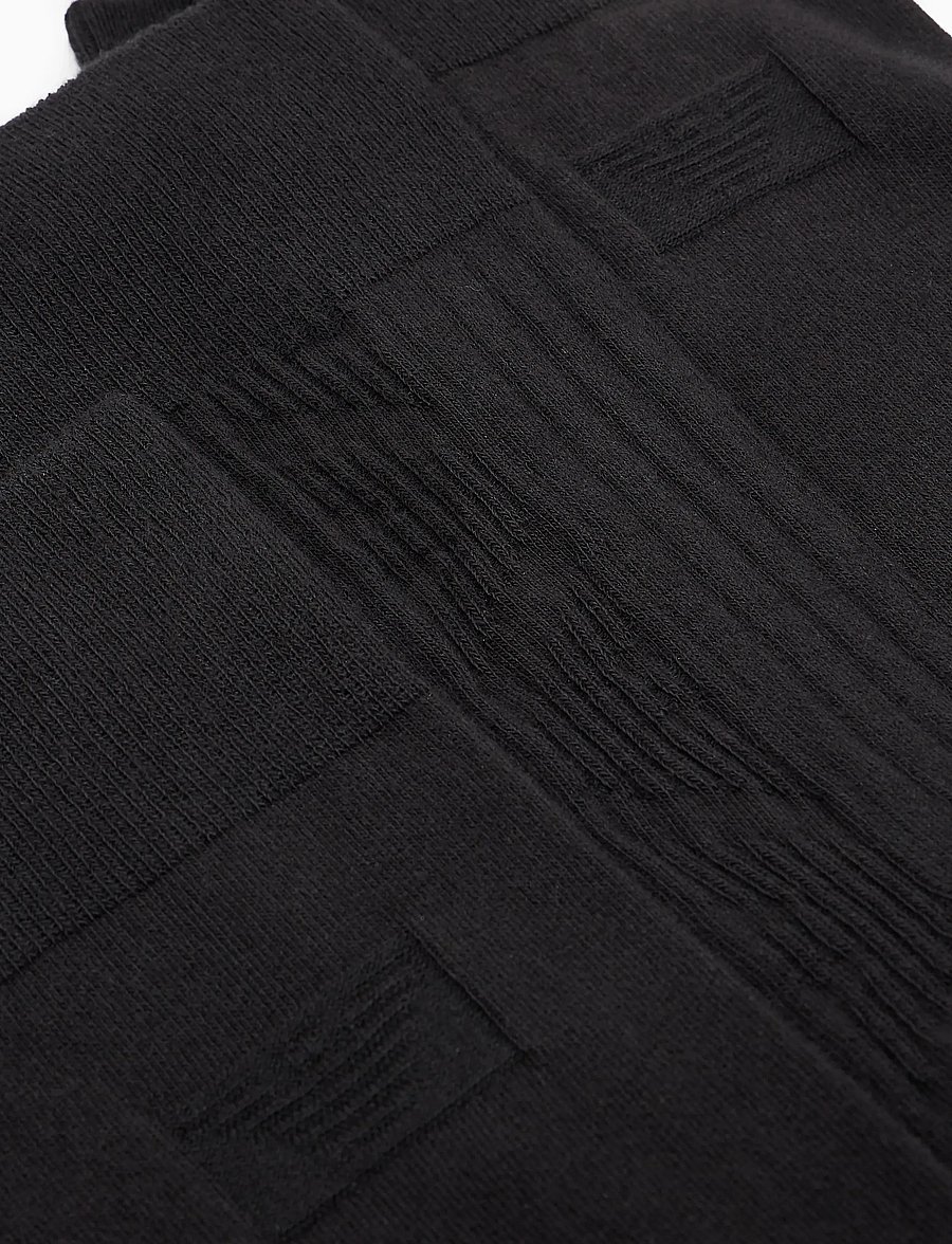 Emporio Armani - SOCKS SET - crew-socken - black written/blk/bl - 1