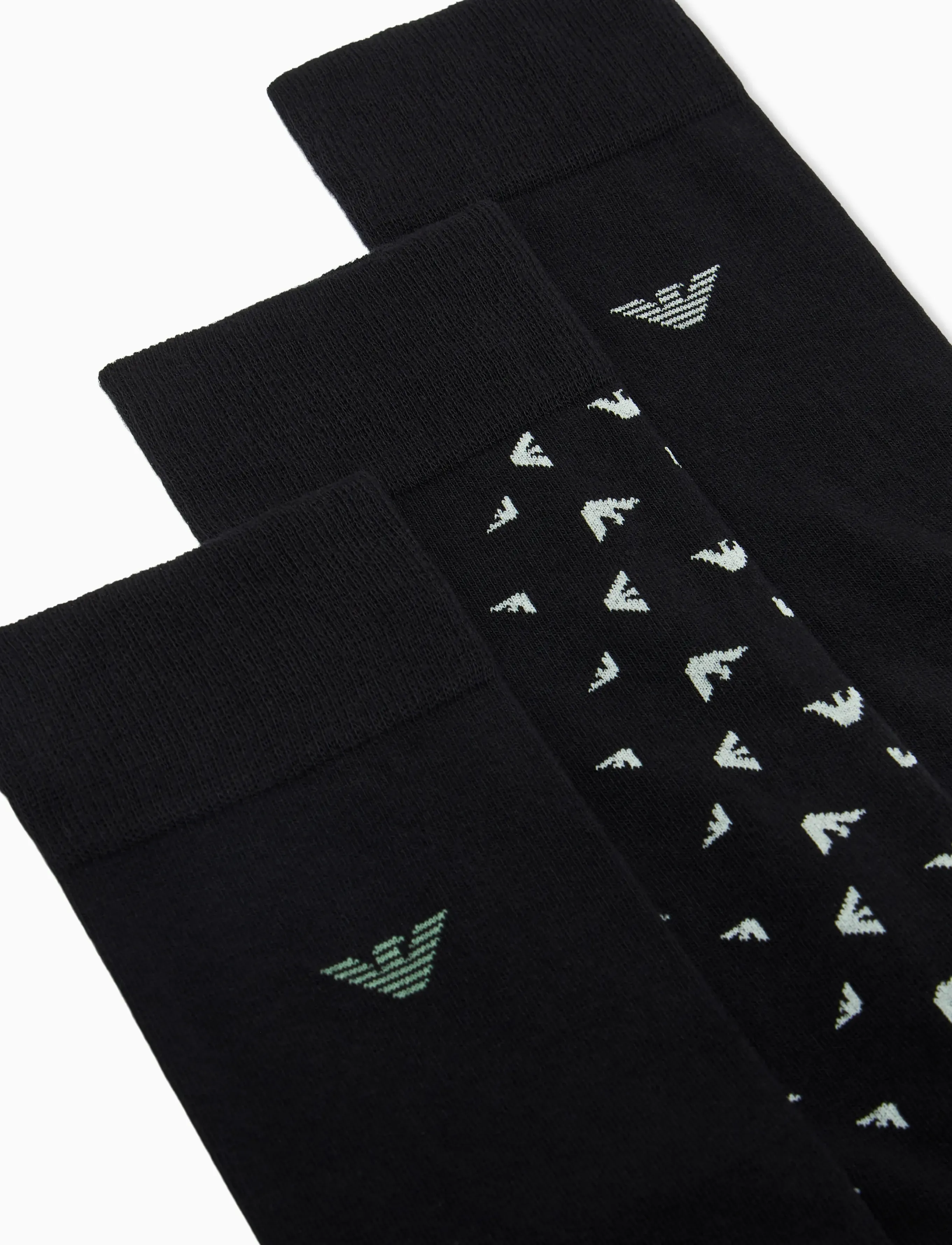 Emporio Armani - SOCKS SET - sokker - black/eaglegray/kasm - 3