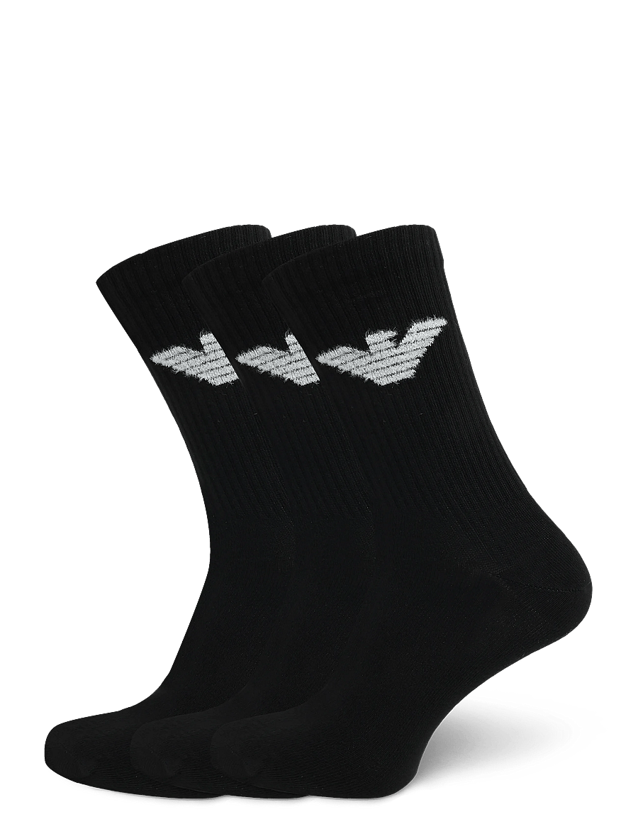 Emporio Armani - SOCKS SET - crew socks - black - 0