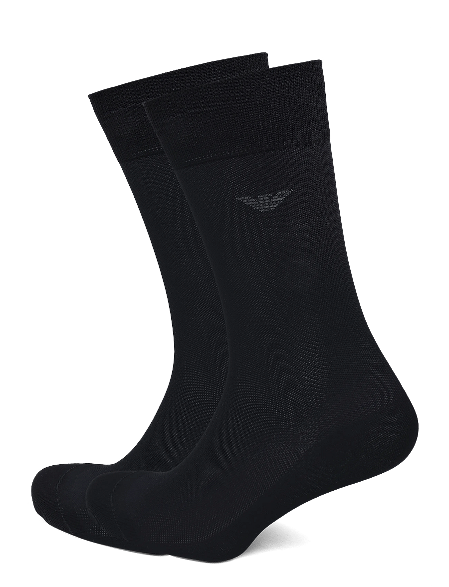 Emporio Armani - SOCKS SET - vanliga strumpor - black - 0