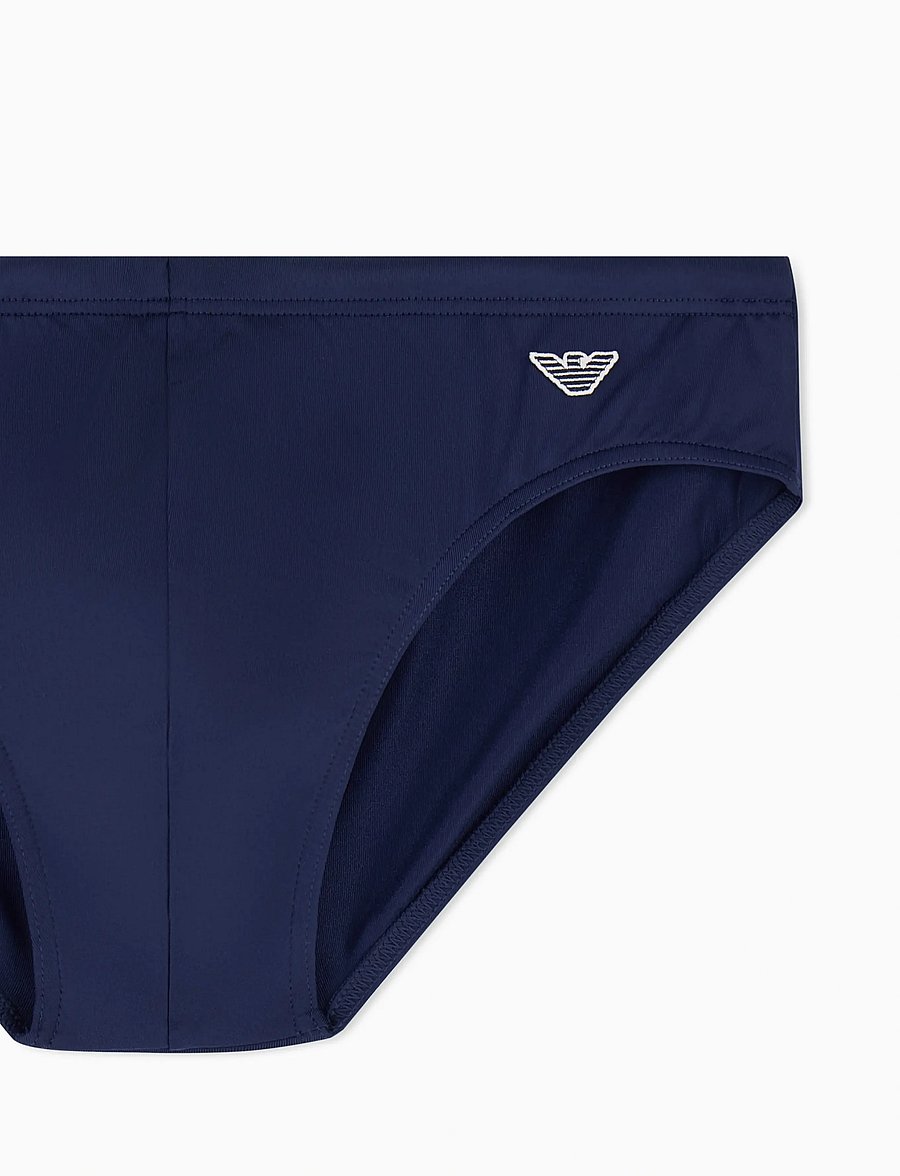 Emporio Armani - SLIP BEACHWEAR - briefs - armani blue - 4