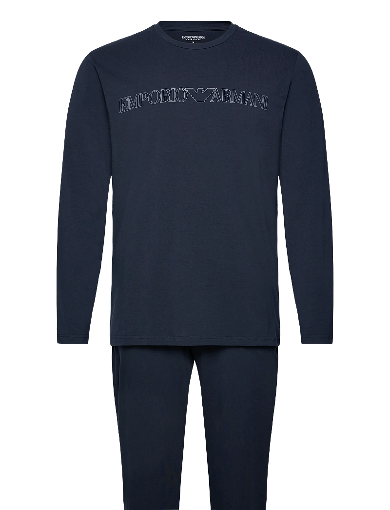 Emporio Armani - NIGHTWEAR PYJAMA - pyjamasset - armani blue - 1