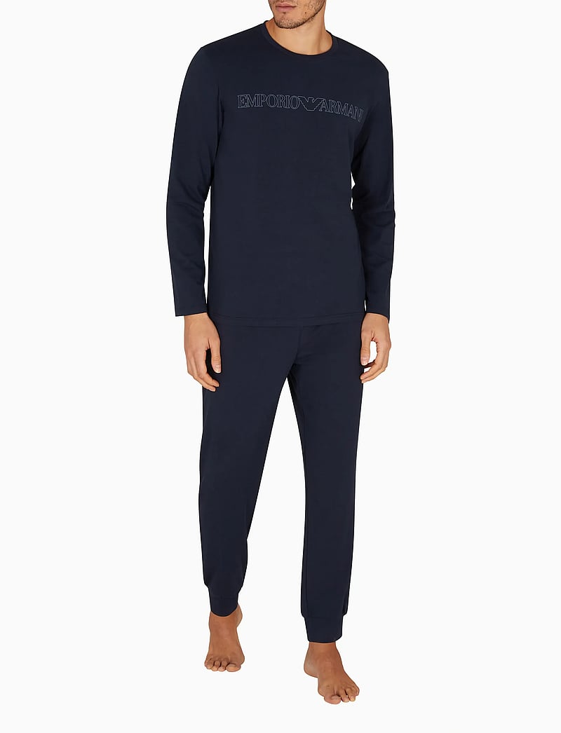 Emporio Armani - NIGHTWEAR PYJAMA - pyjamasset - armani blue - 0