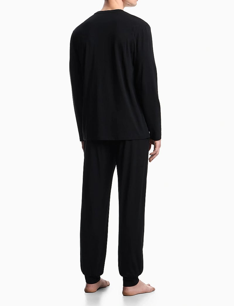 Emporio Armani - NIGHTWEAR PYJAMA - pyjamasets - black - 5