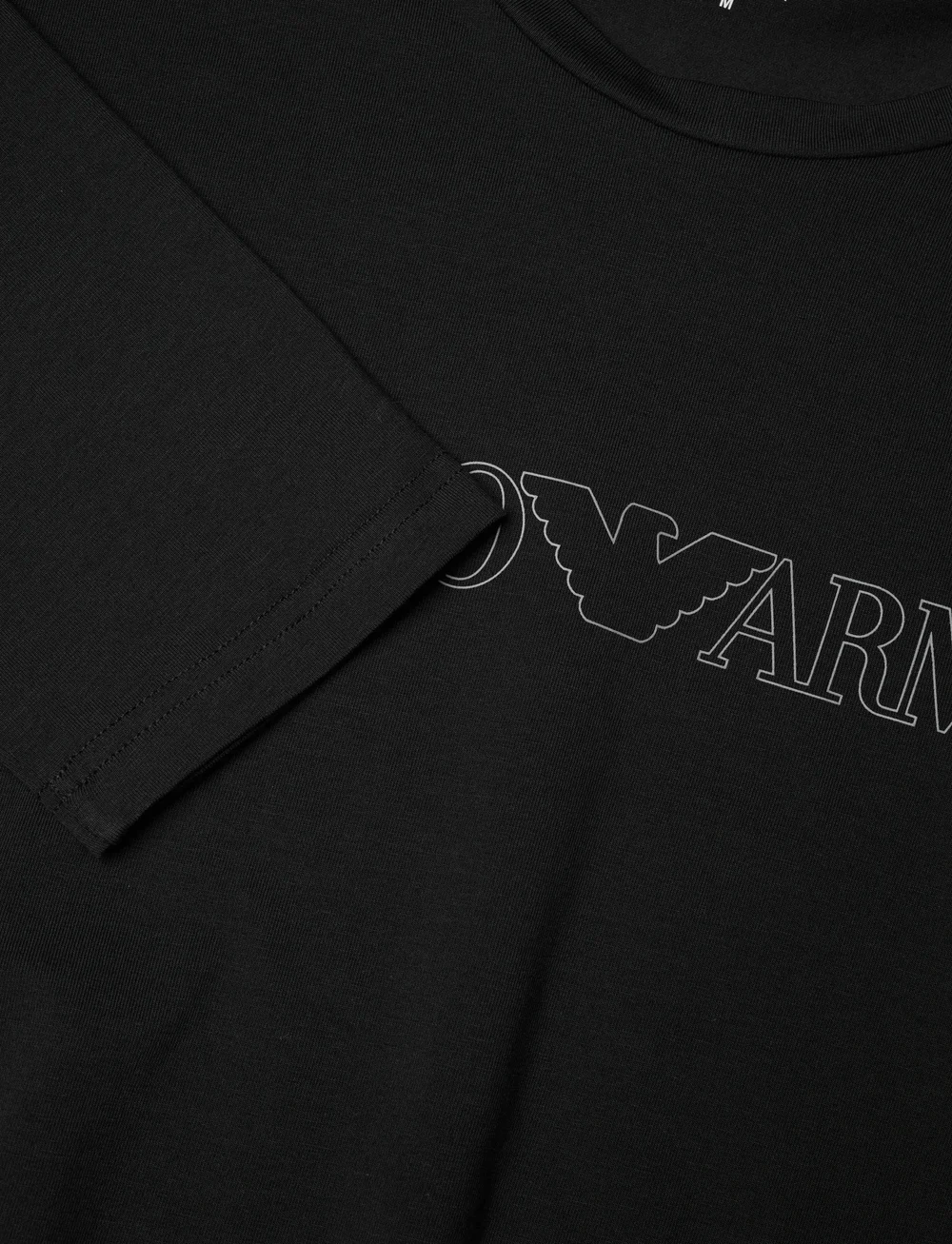 Emporio Armani - NIGHTWEAR PYJAMA - nattøj sæt - black - 4