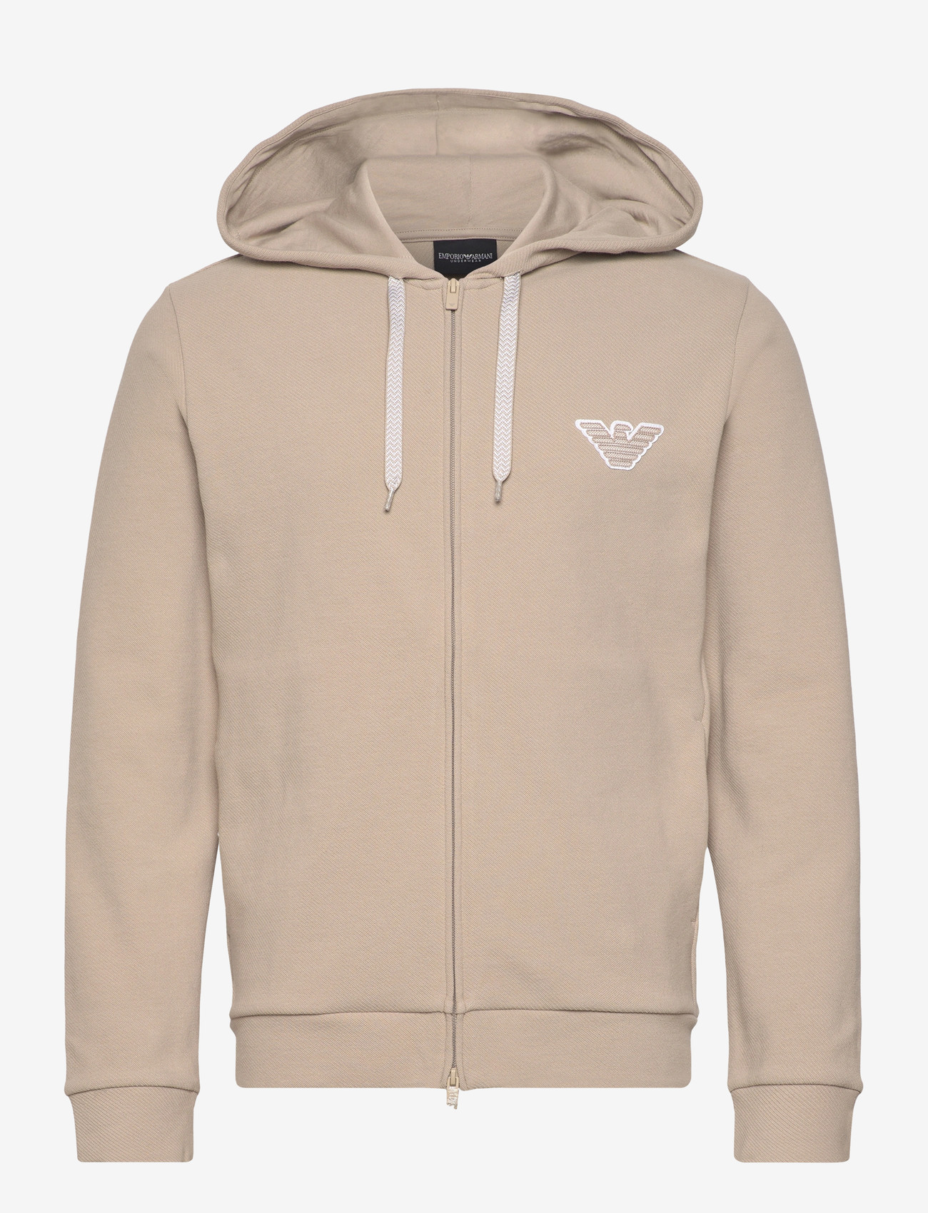 Emporio Armani - LOUNGEWEAR  SWEATSHIRT - kapuzenpullover - nut - 0