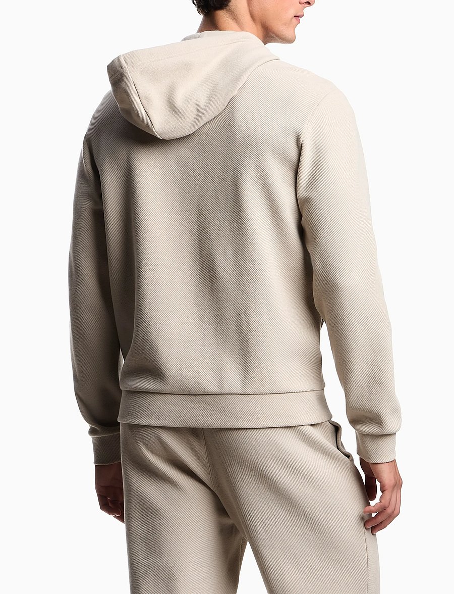 Emporio Armani - LOUNGEWEAR SWEATSHIRT - kapuutsiga pusad - nut - 3