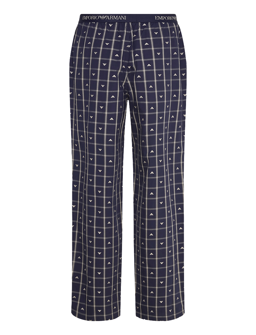 Emporio Armani - NIGHTWEAR PANTS - natbukser - check eagle ar.bl-nu - 2