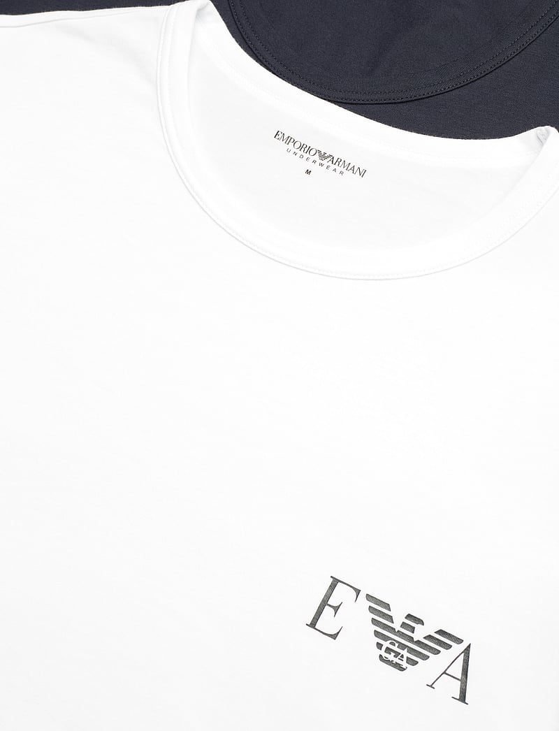 Emporio Armani - 2 PACK TOP - t-shirts im multipack - white/ar.blu - 1
