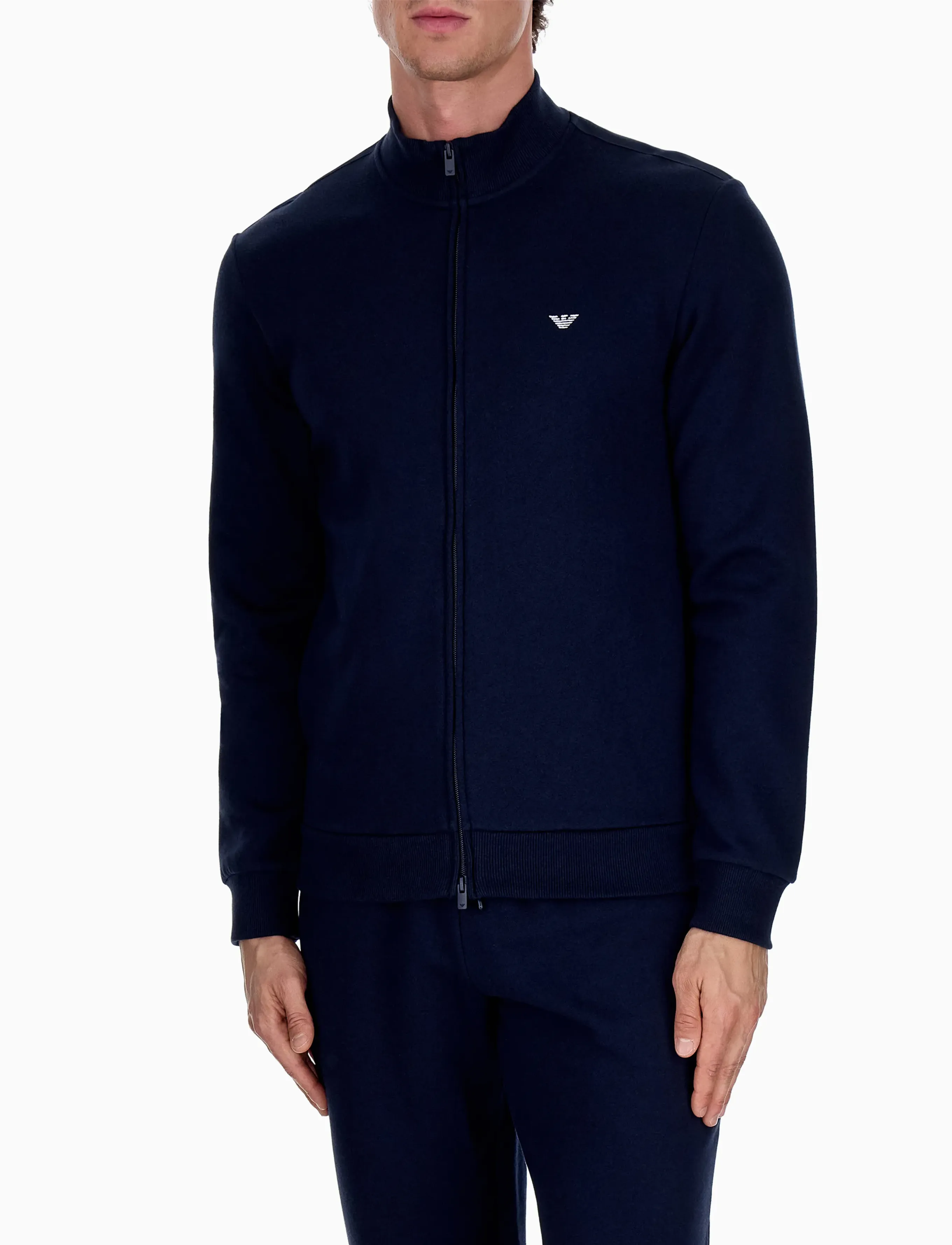 Emporio Armani LOUNGEWEAR  SWEATSHIRT - Sweatshirts - ARMANI BLUE / navy