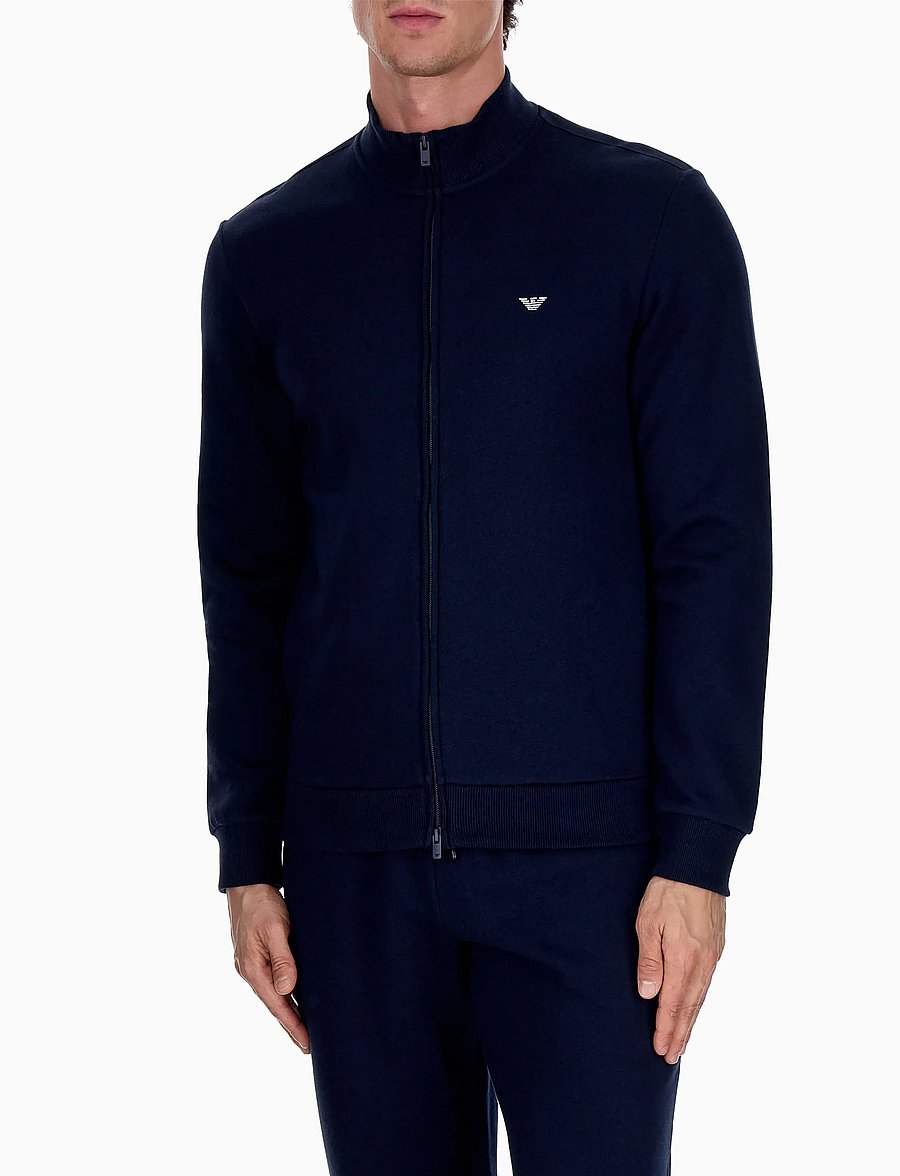 Emporio Armani - LOUNGEWEAR SWEATSHIRT - sweatshirts - armani blue - 0