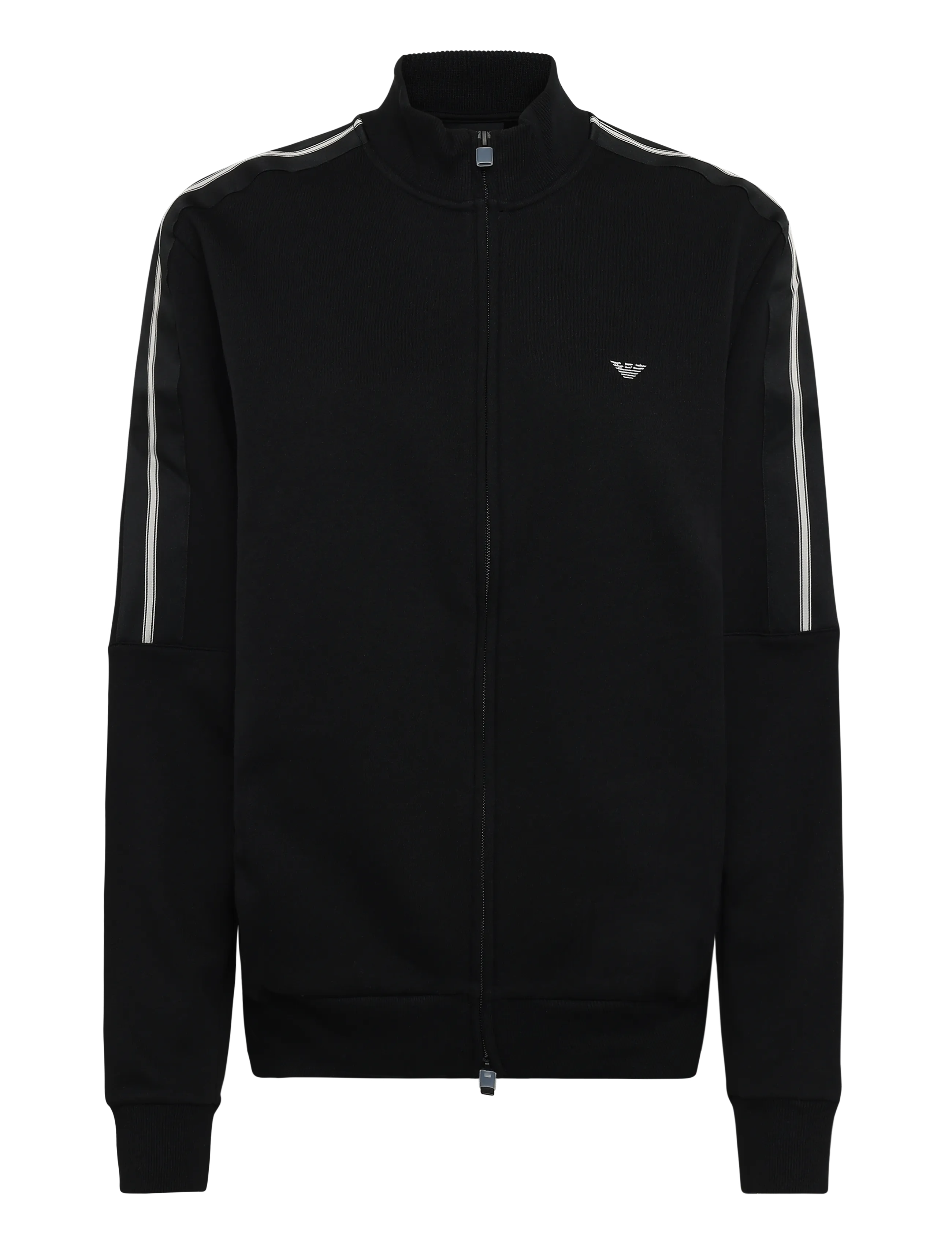 Emporio Armani LOUNGEWEAR  SWEATSHIRT - Dressipluusid - BLACK / black