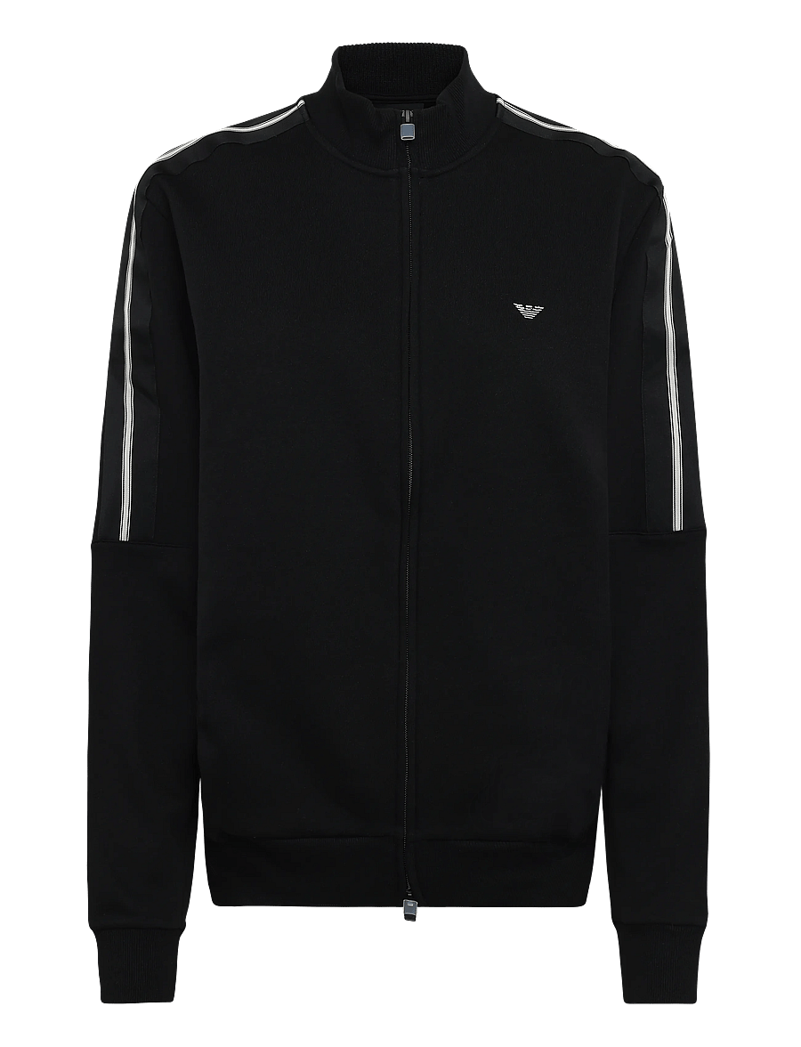 Emporio Armani - LOUNGEWEAR SWEATSHIRT - sweatshirts - black - 0