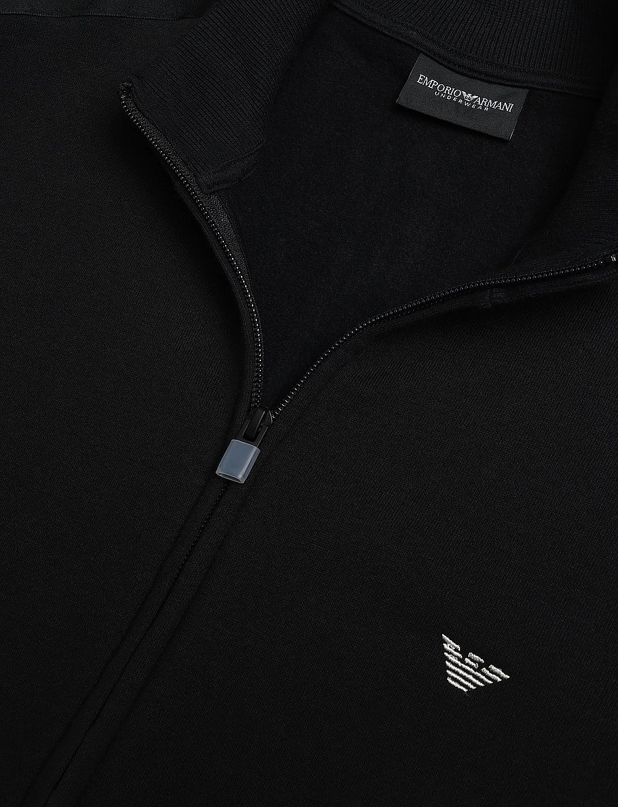 Emporio Armani - LOUNGEWEAR SWEATSHIRT - sweatshirts - black - 2
