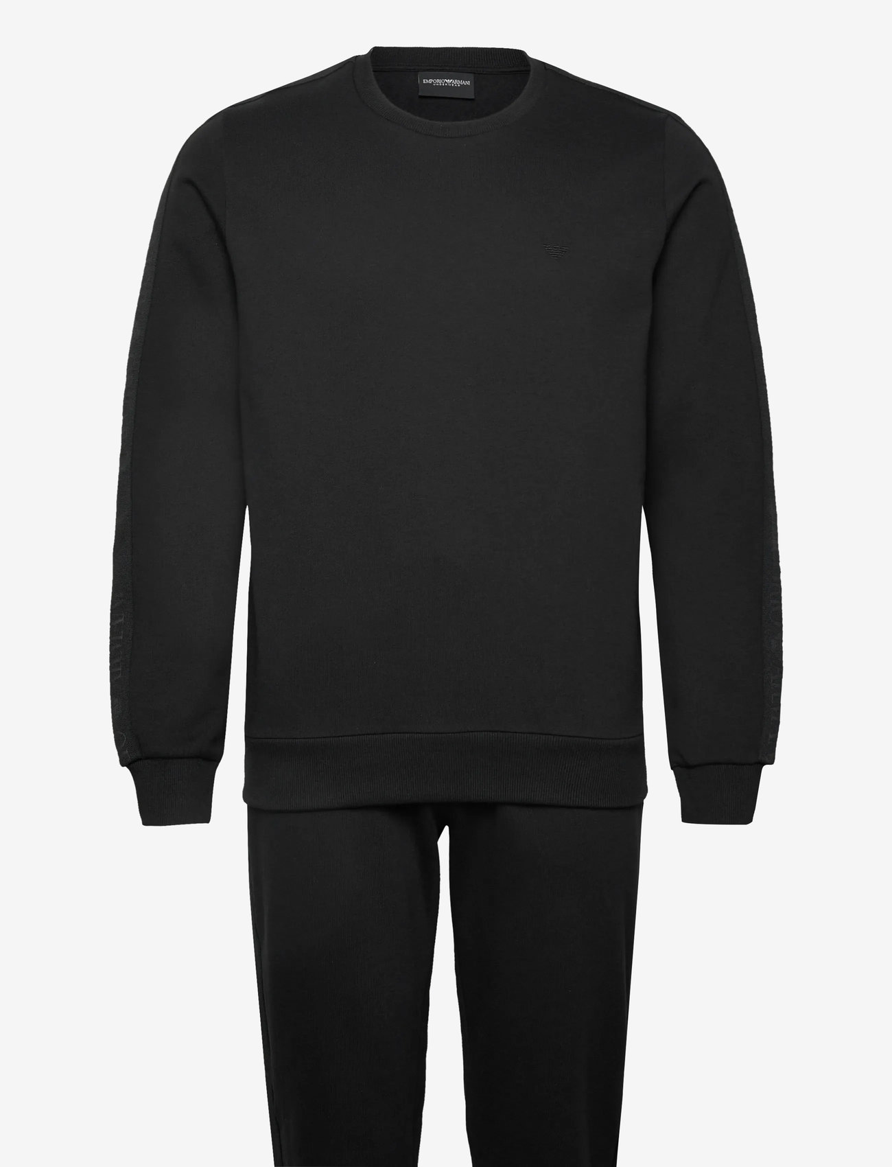 Emporio Armani - LOUNGEWEAR TRACKSUIT - spordidressid - black - 0