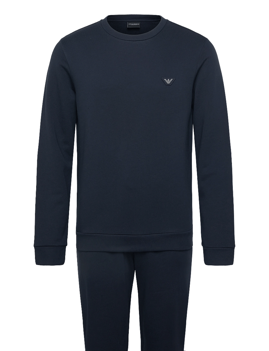Emporio Armani - LOUNGEWEAR TRACKSUIT - pyjamasets - armani blue - 1