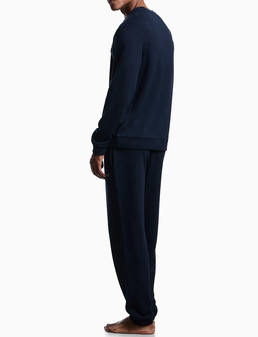 Emporio Armani - LOUNGEWEAR TRACKSUIT - pyjamasets - armani blue - 5