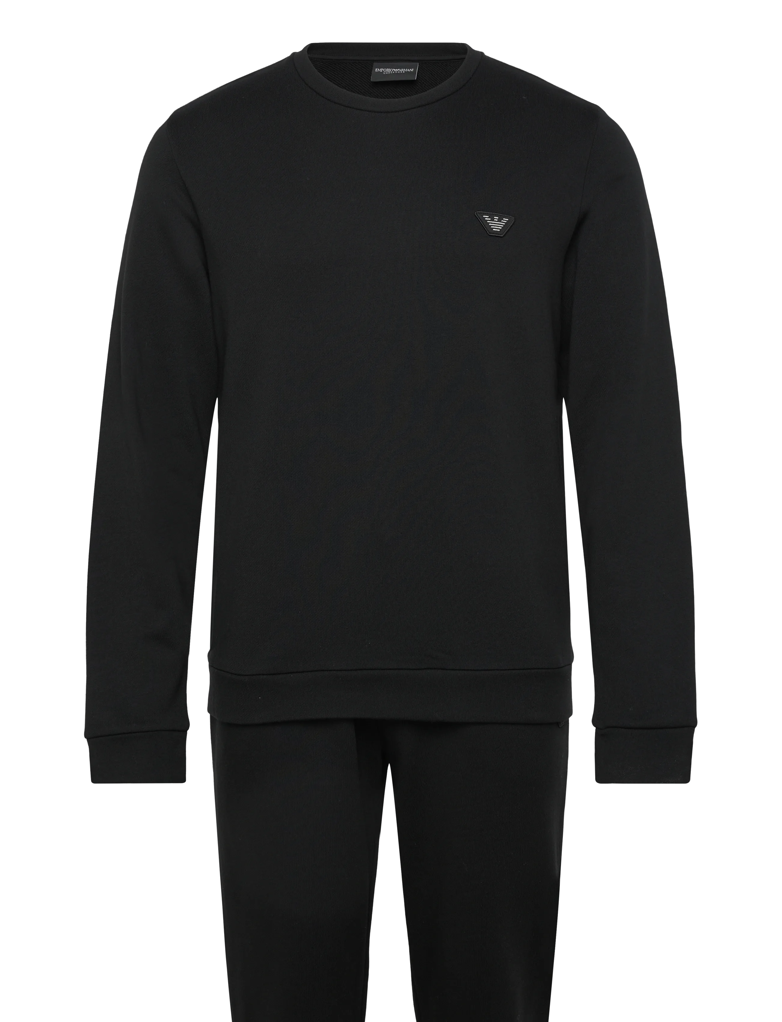 Emporio Armani Loungewear Tracksuit, L, Night & Loungewear, Schwarz - Pyjamas (set), Männerswear