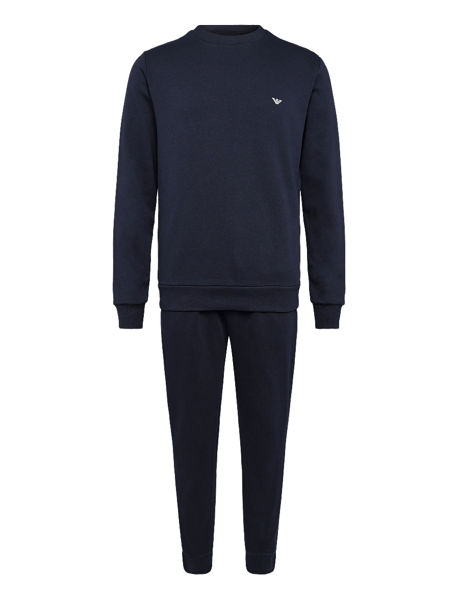 Emporio Armani - LOUNGEWEAR TRACKSUIT - nattøj sæt - armani blue - 0