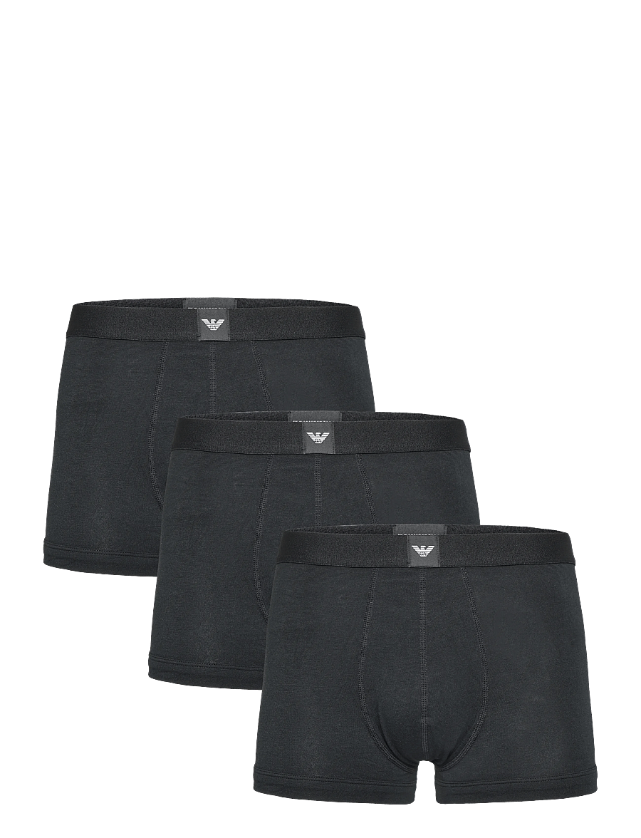 Emporio Armani - 3 PACK BOTTOM - multipack kalsonger - black - 0