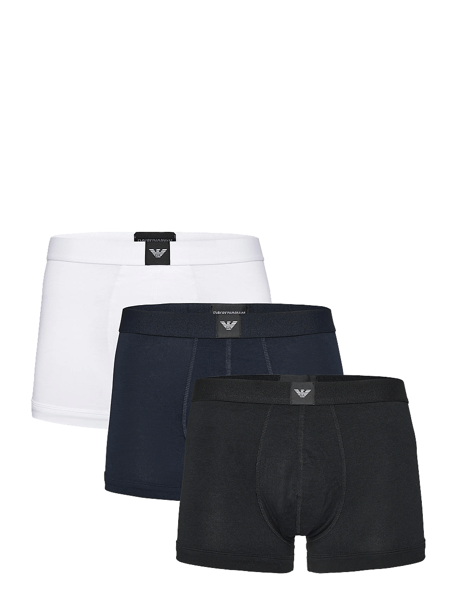 Emporio Armani - 3 PACK BOTTOM - multipack kalsonger - black/white/blu - 0