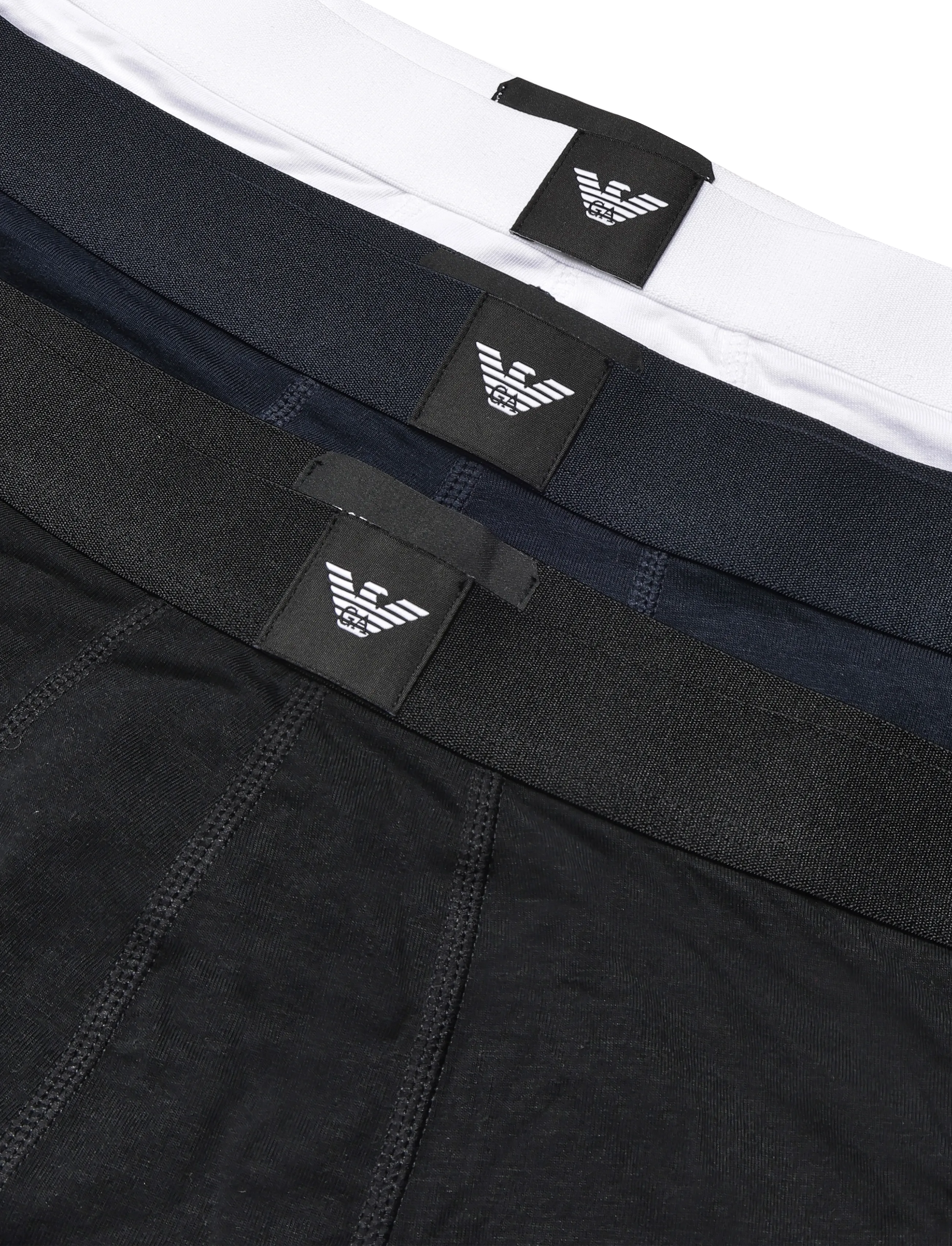Emporio Armani - 3 PACK BOTTOM - multipack kalsonger - black/white/blu - 2