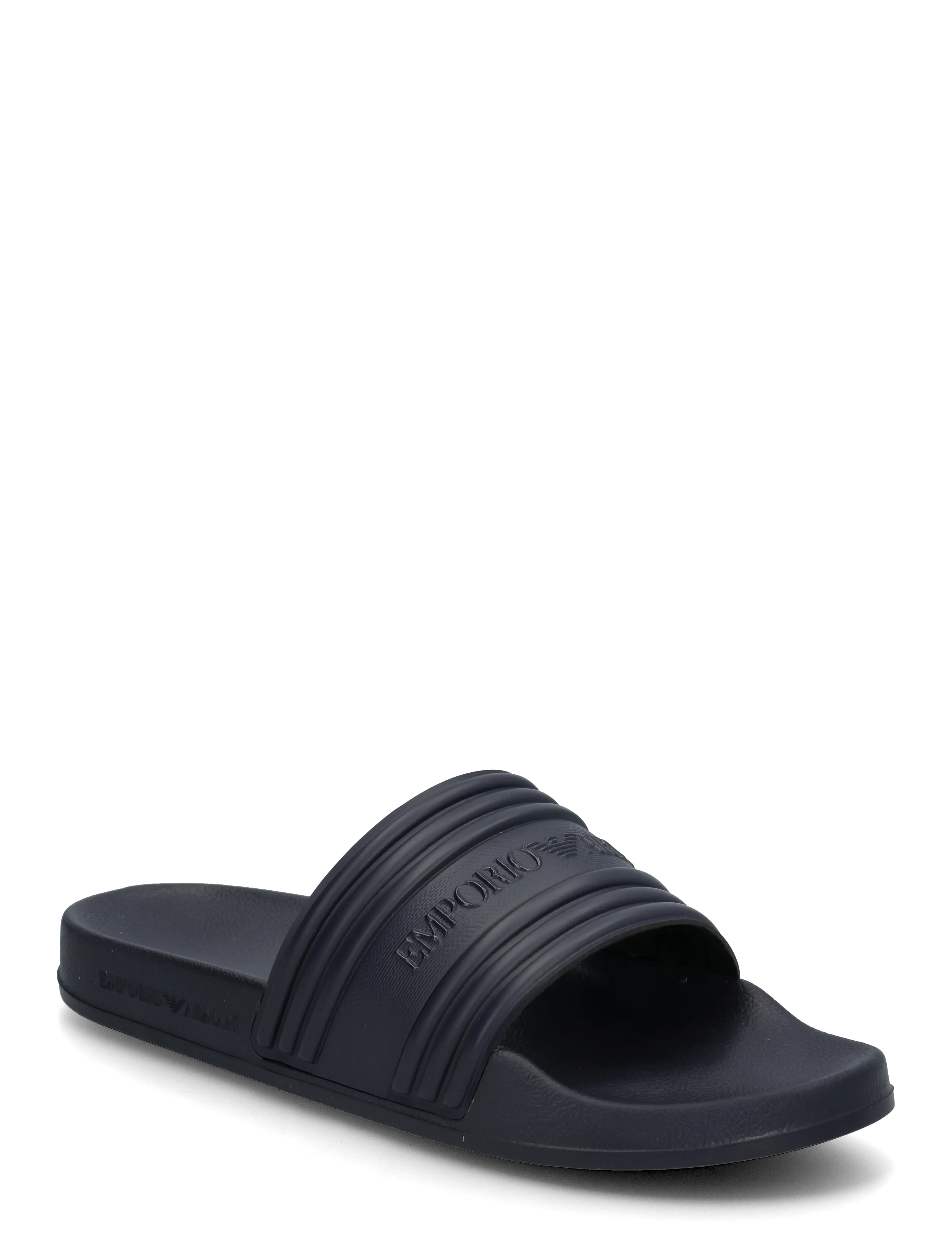 Emporio Armani UNDERWEAR SLIPPERS - Pool sliders - BLUE / blue