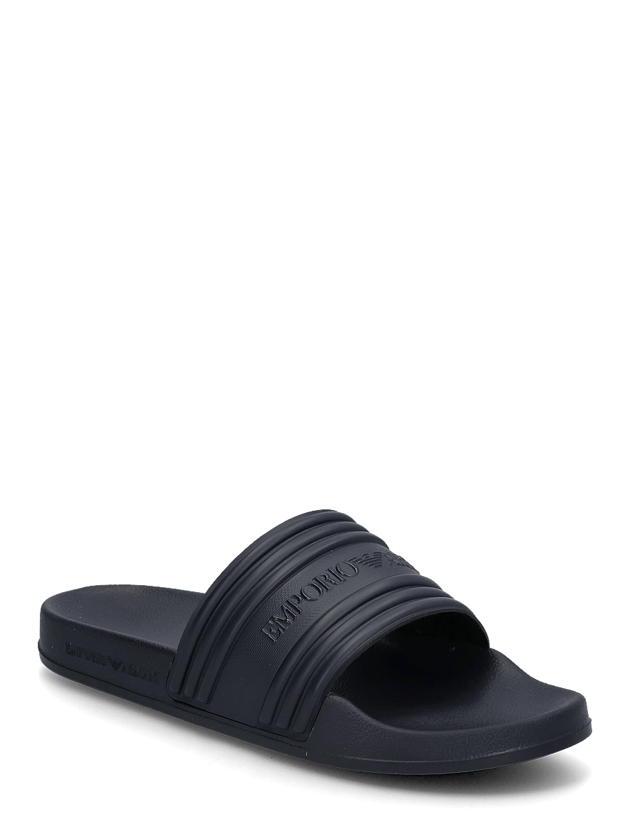 Emporio Armani - UNDERWEAR SLIPPERS - badeschuhe - blue - 0