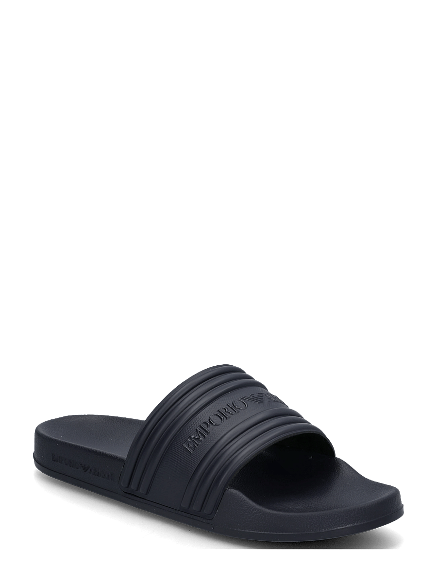 Emporio Armani - UNDERWEAR SLIPPERS - badeschuhe - blue - 0