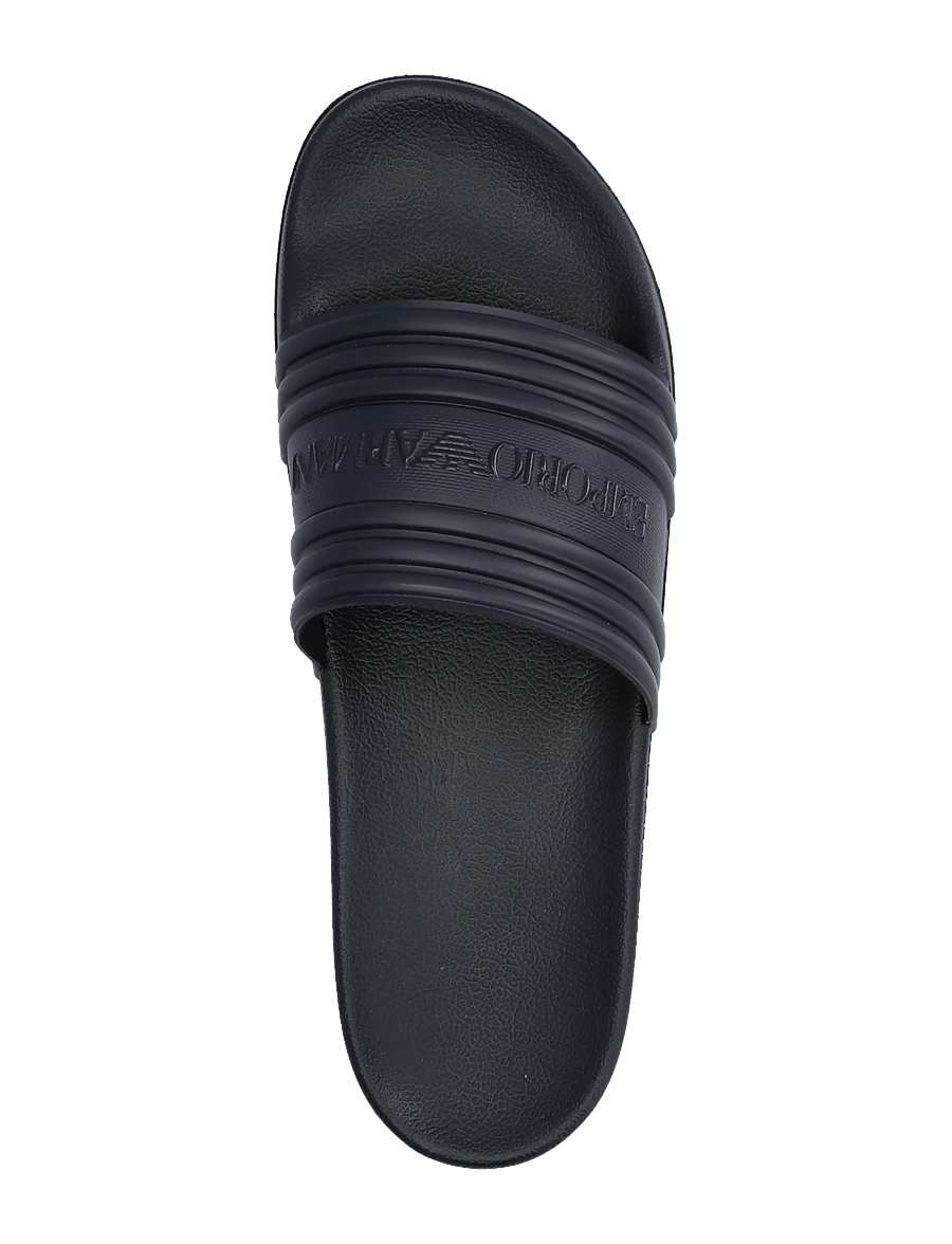 Emporio Armani - UNDERWEAR SLIPPERS - badeschuhe - blue - 3