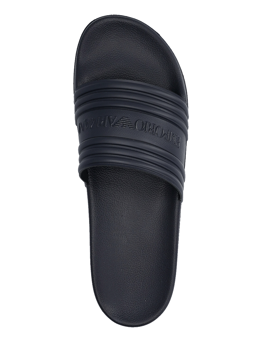 Emporio Armani - UNDERWEAR SLIPPERS - badeschuhe - blue - 3